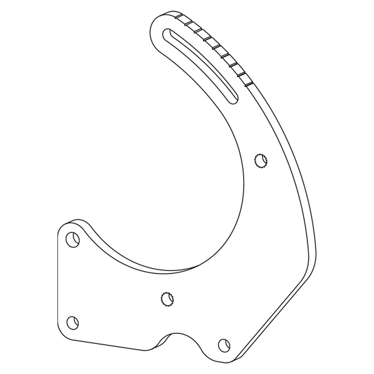 Bracket, 35OS Non Tensioner Front B