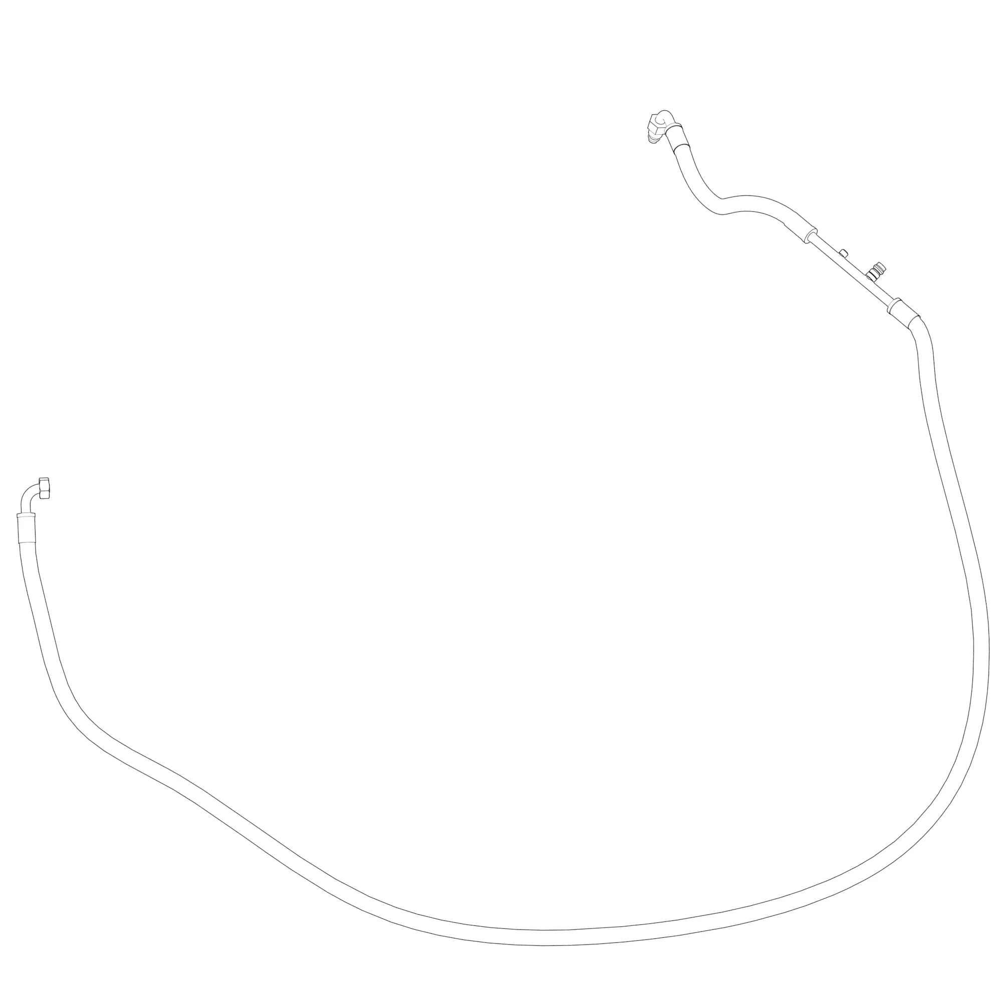 HOSE ASSY., COMPRESSOR OUTLET