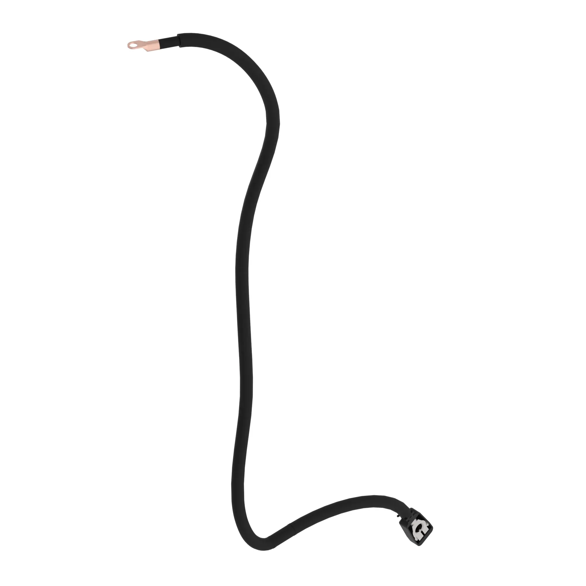 John Deere Negative Battery Cable, Length 1812 mm - AT498020