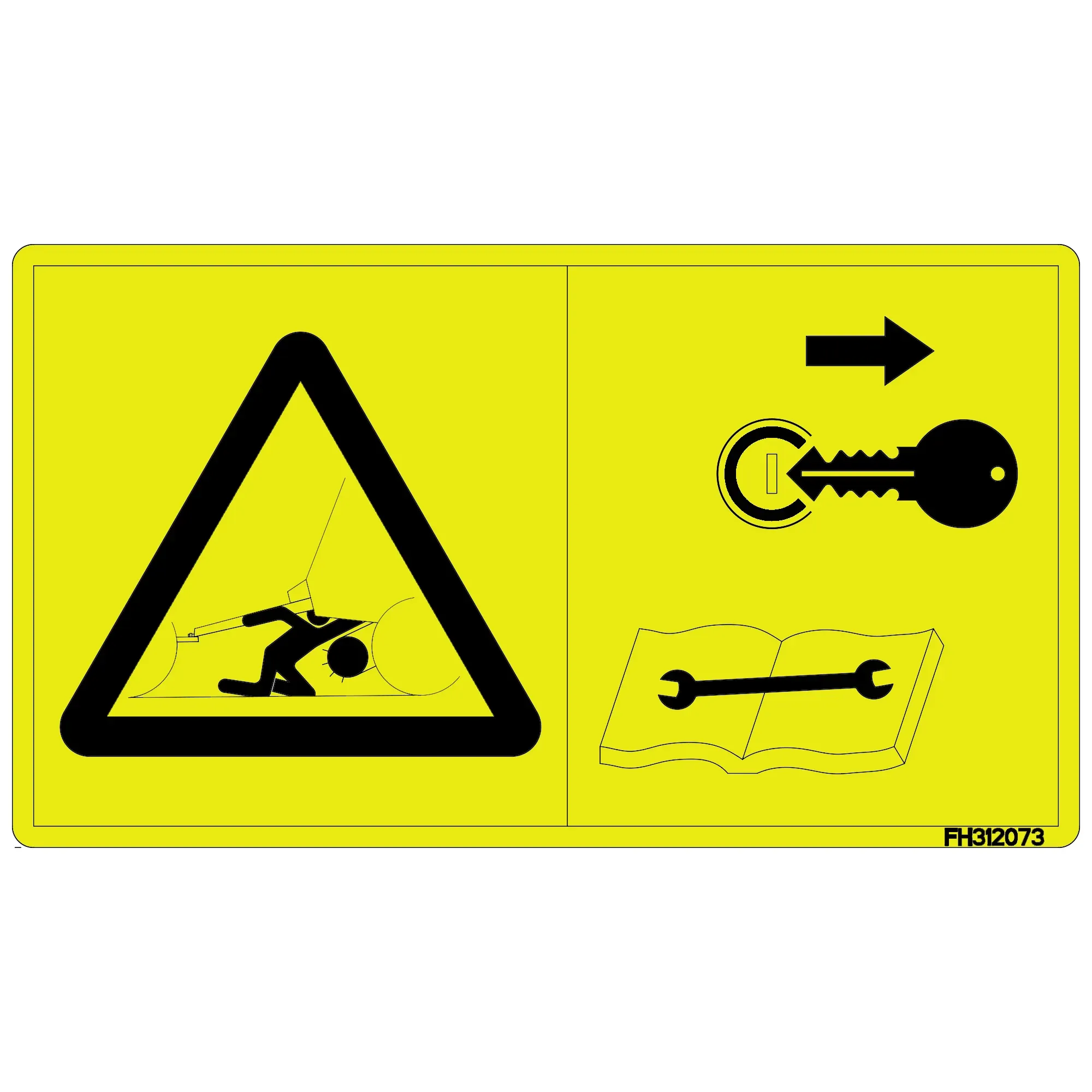 John Deere Label - FH312073