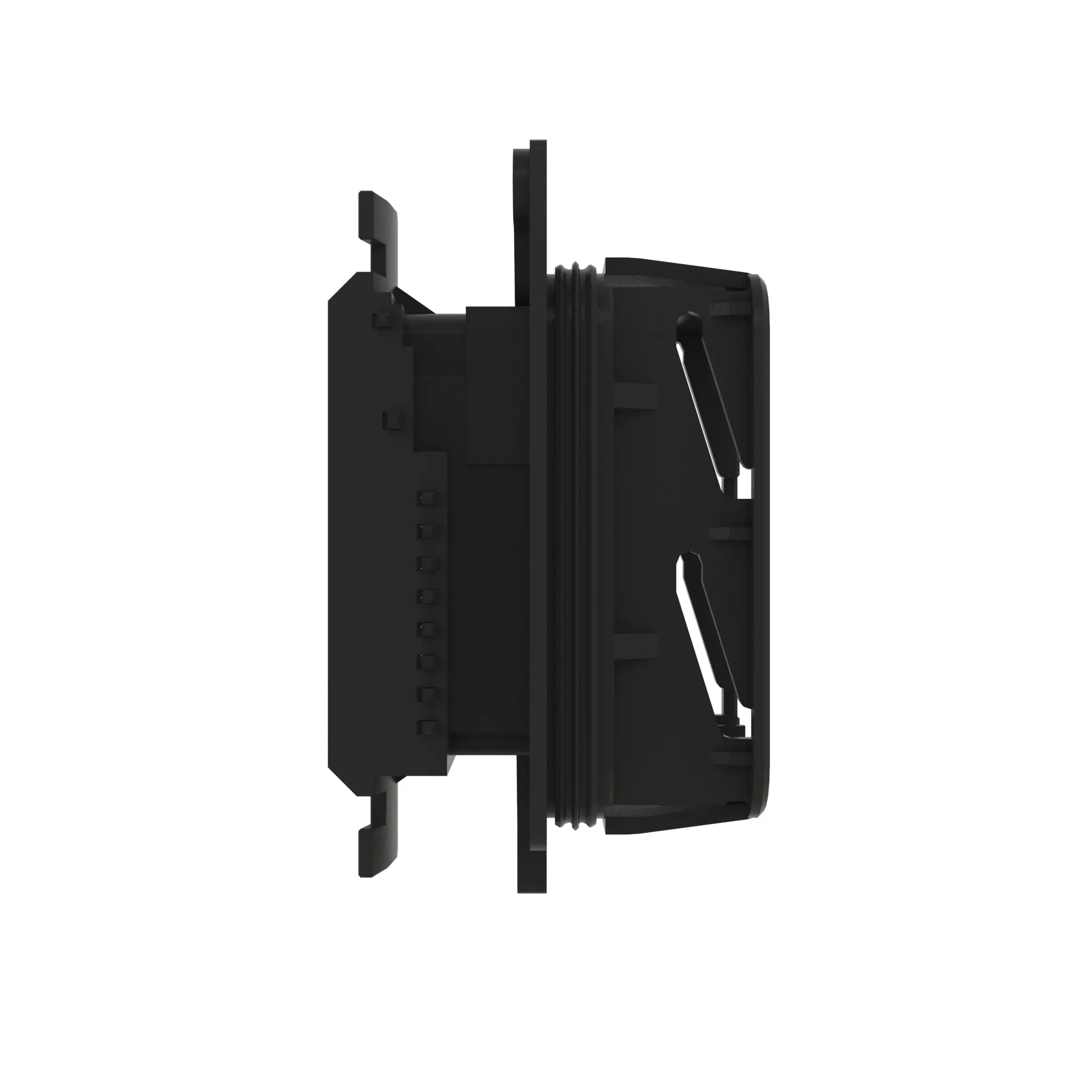 CONN TYCO MIXED 42W FS BLK PLSTC