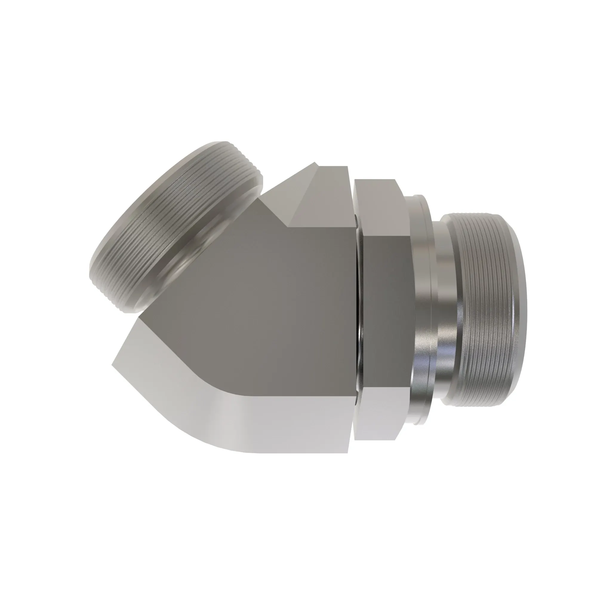 45 DEG ADJ STUD ELBOW (SDE45), ORFS