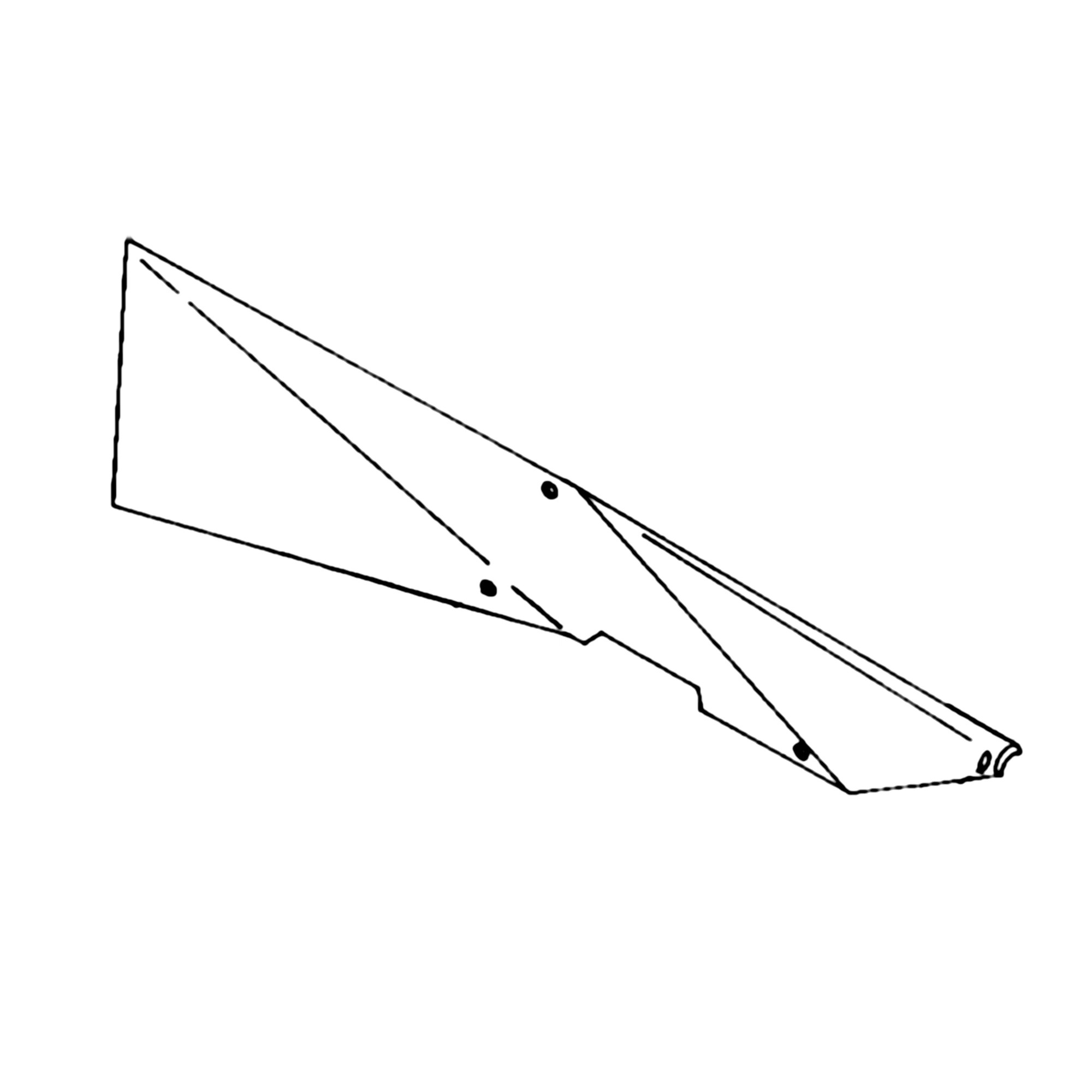 John Deere Inner Swath Board Partition - EB56193500