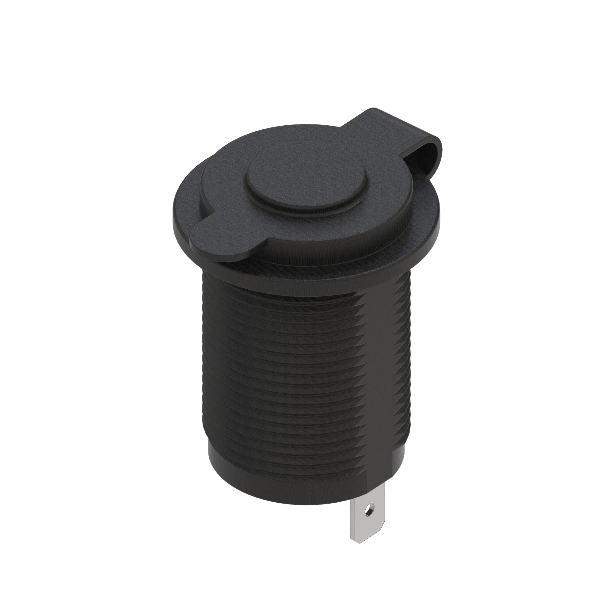 SOCKET OUTLET, OUTLET,12V W/COVER S