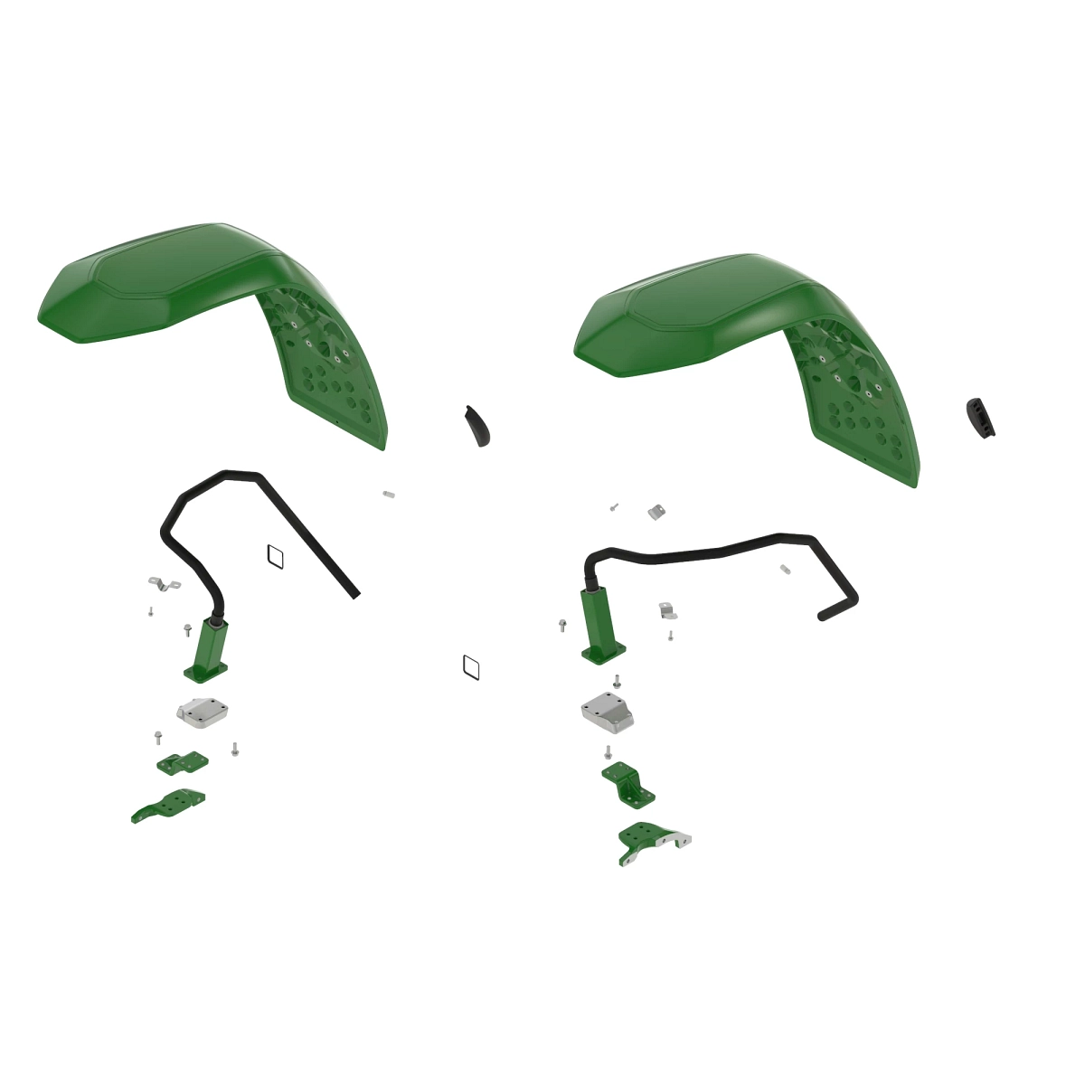 Fender Kit, Fenders, Pivoting Front