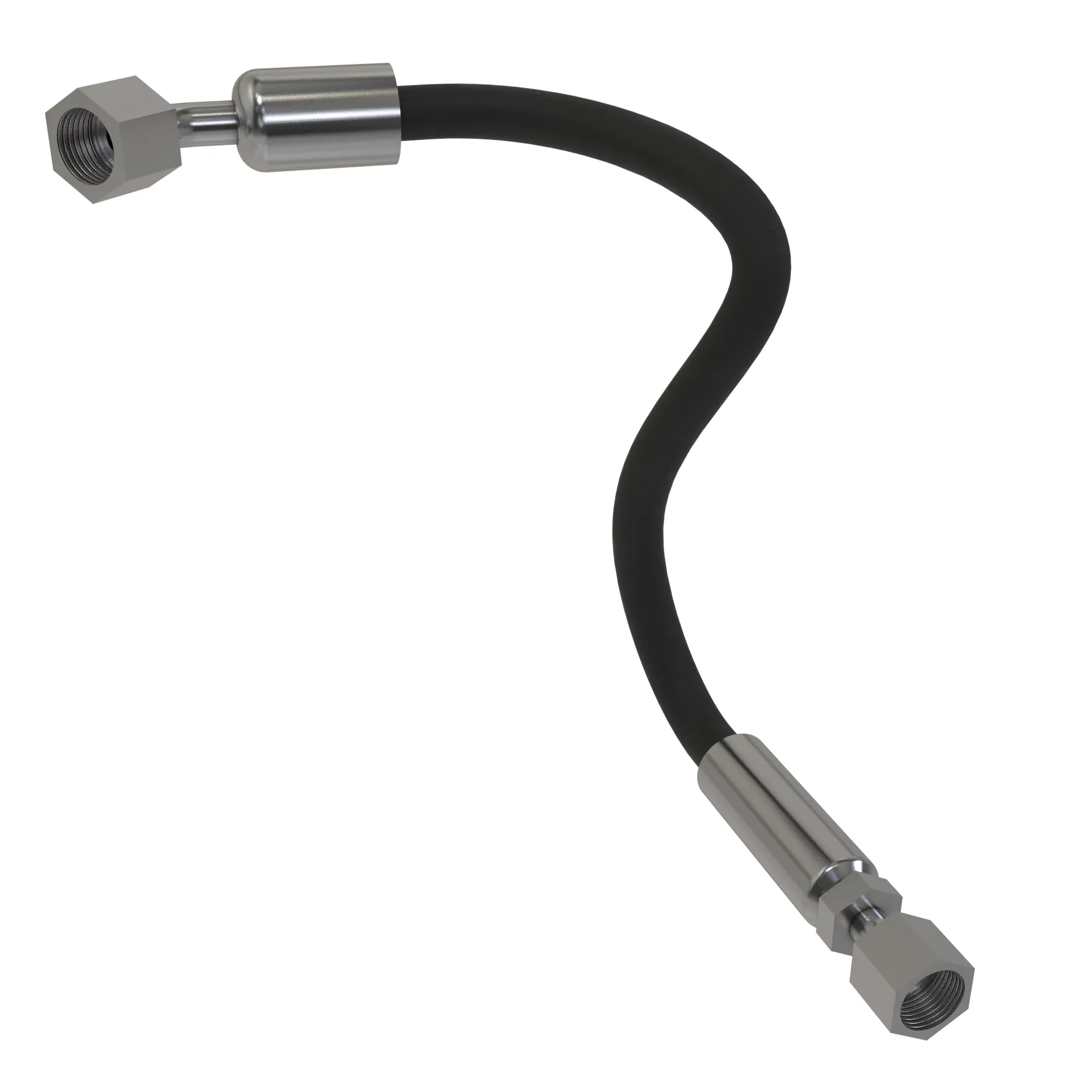 John Deere Float Cylinder Hydraulic Hose, Right Side - AH206697