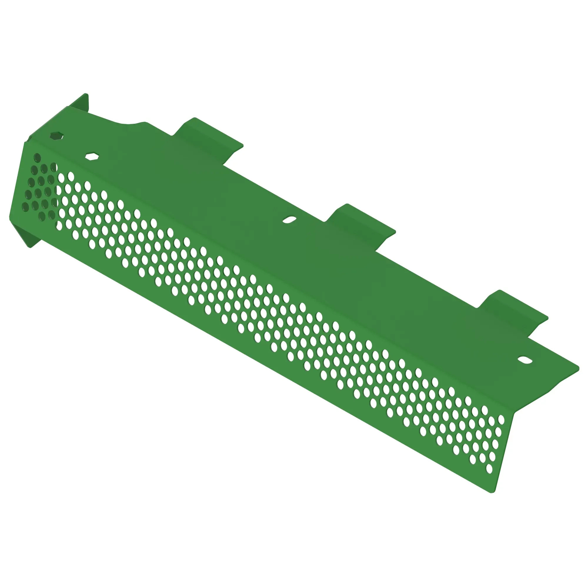 BRACKET, LH FAN SHIELD, STOPPER
