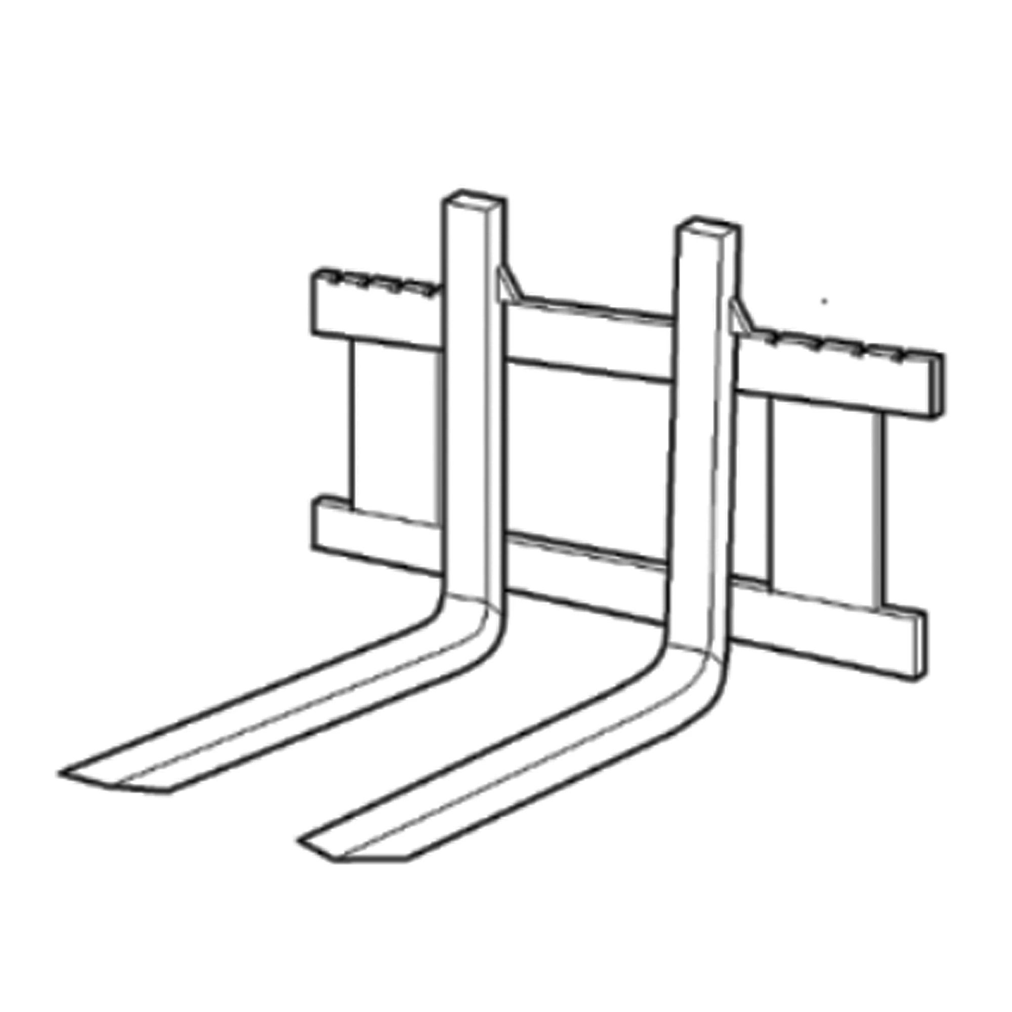 John Deere Pallet Fork Kit - EC51003
