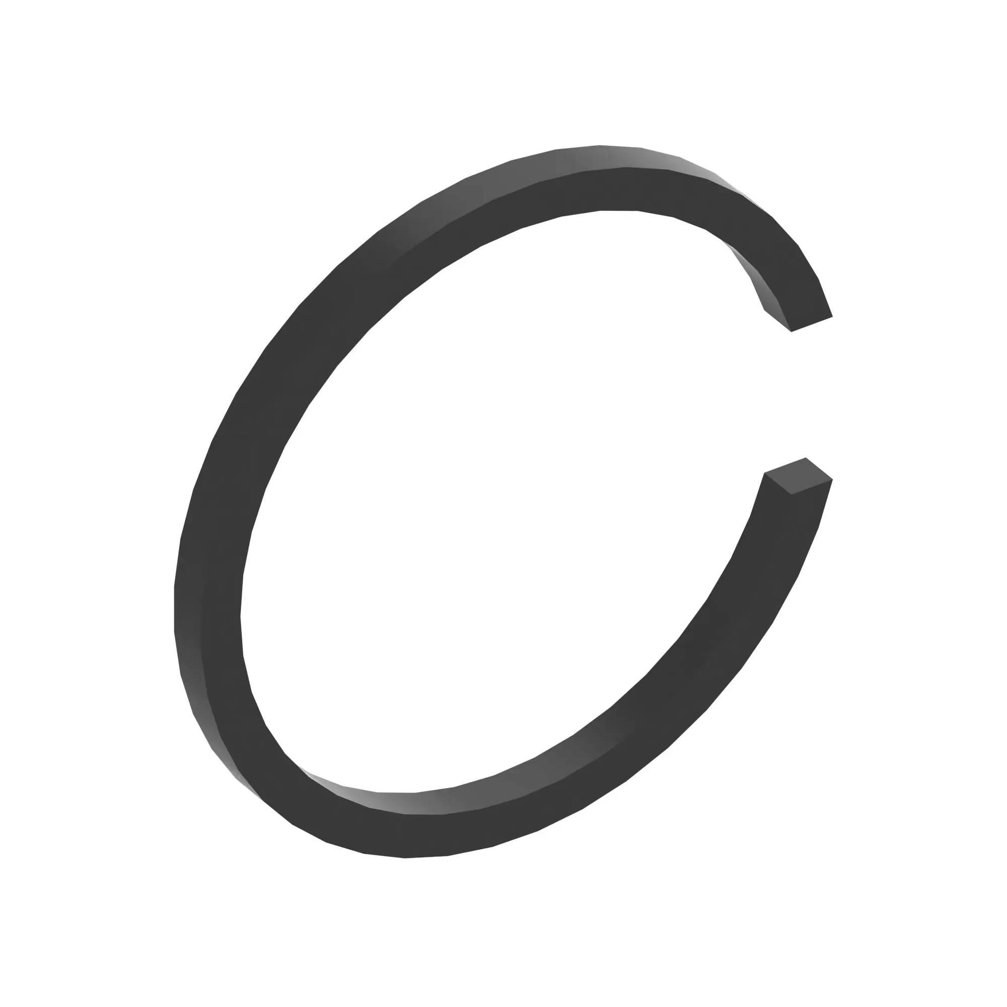 John Deere Nylon Snap Ring - T245276