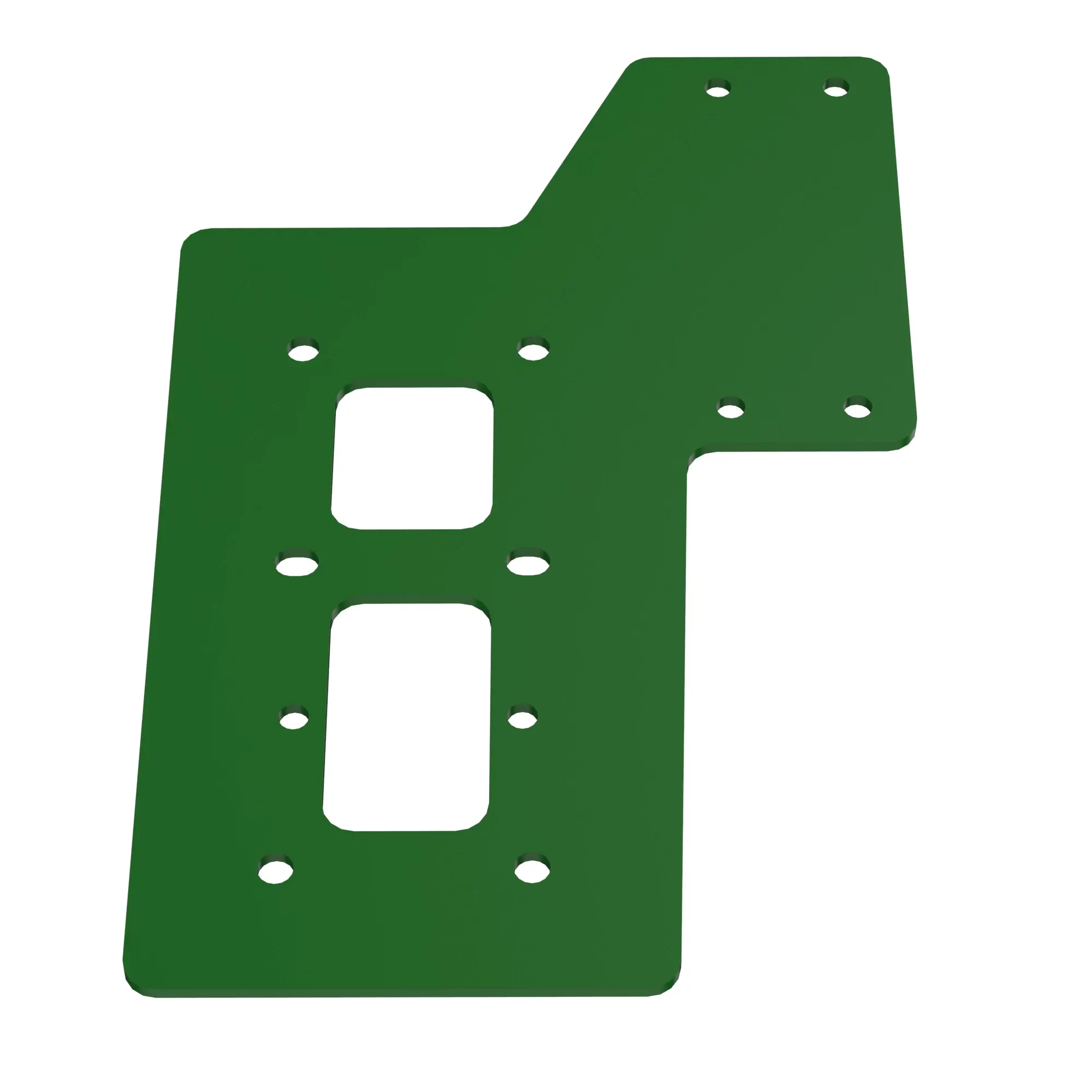 John Deere Fire Extinguisher Support Plate - KK35391
