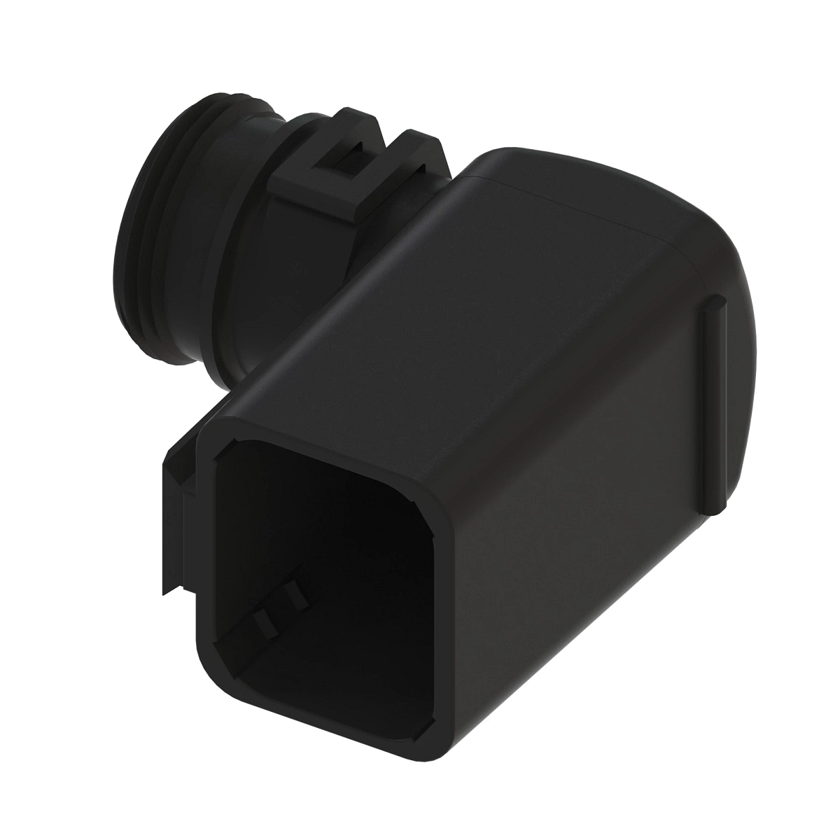Accy Tyco Dt Bckshell Blk Plstc