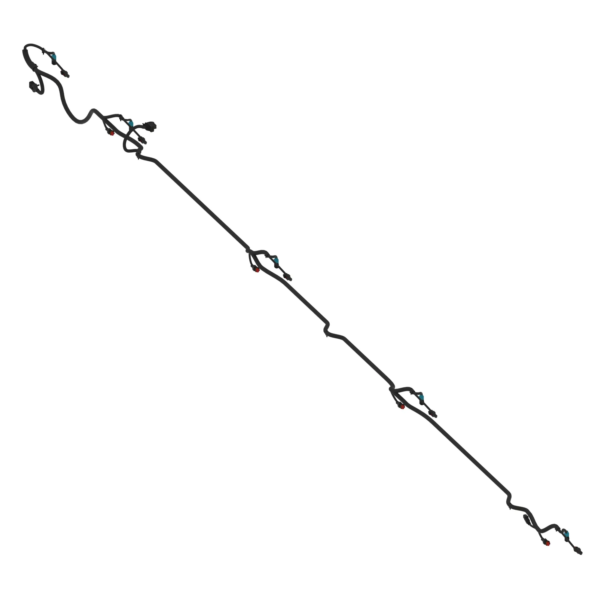John Deere Nozzle Wing Wiring Harness, Left Side - AA106583
