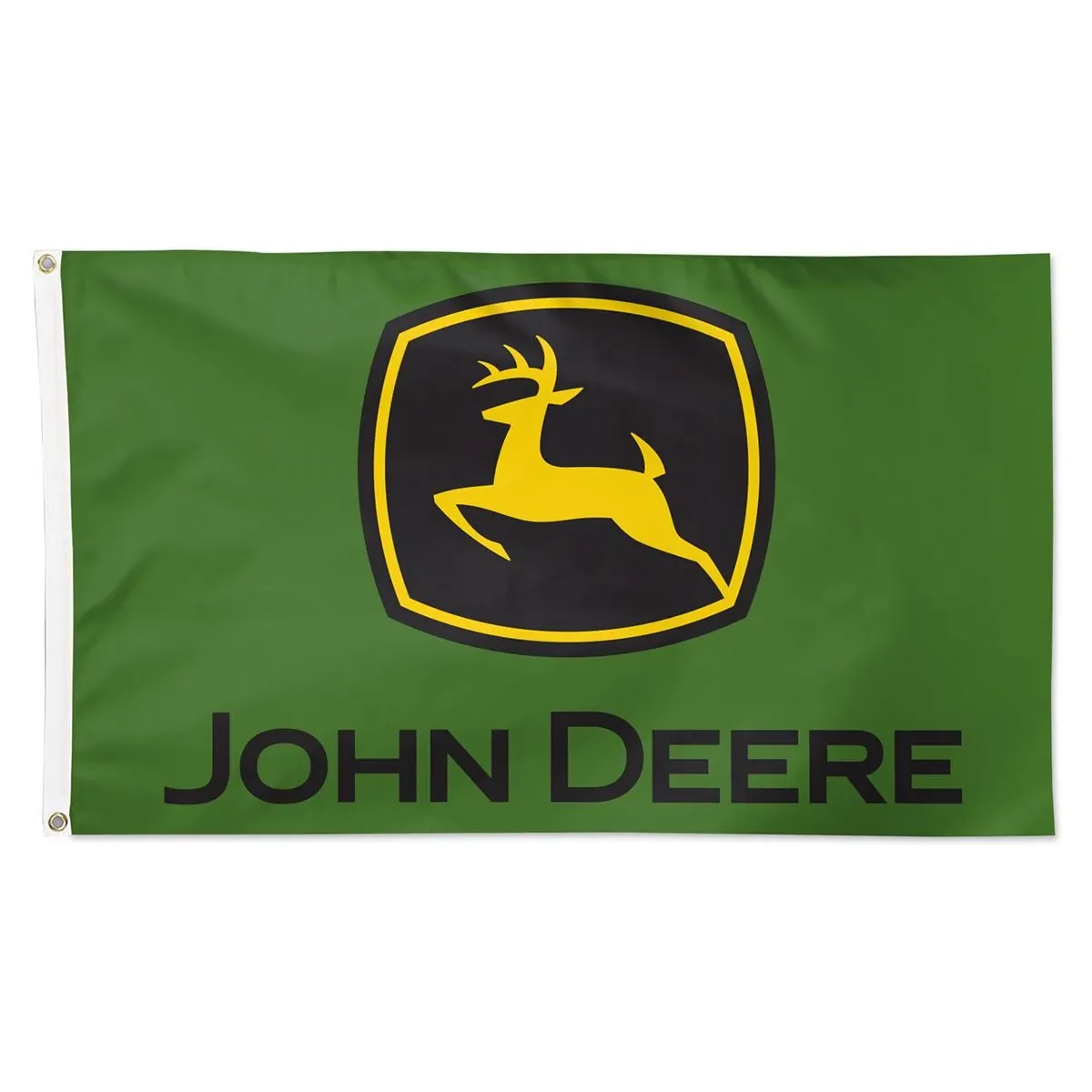 "3' x 5' Green DLX Logo Flag"
