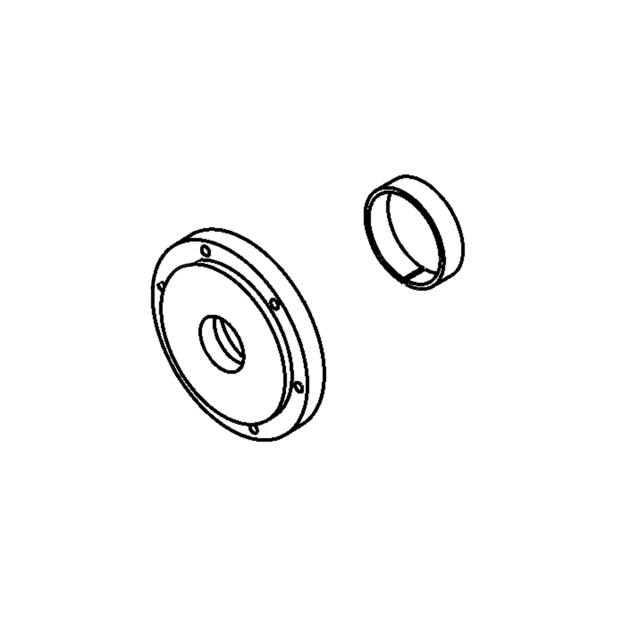 John Deere Charge Pump Cover - AT223217