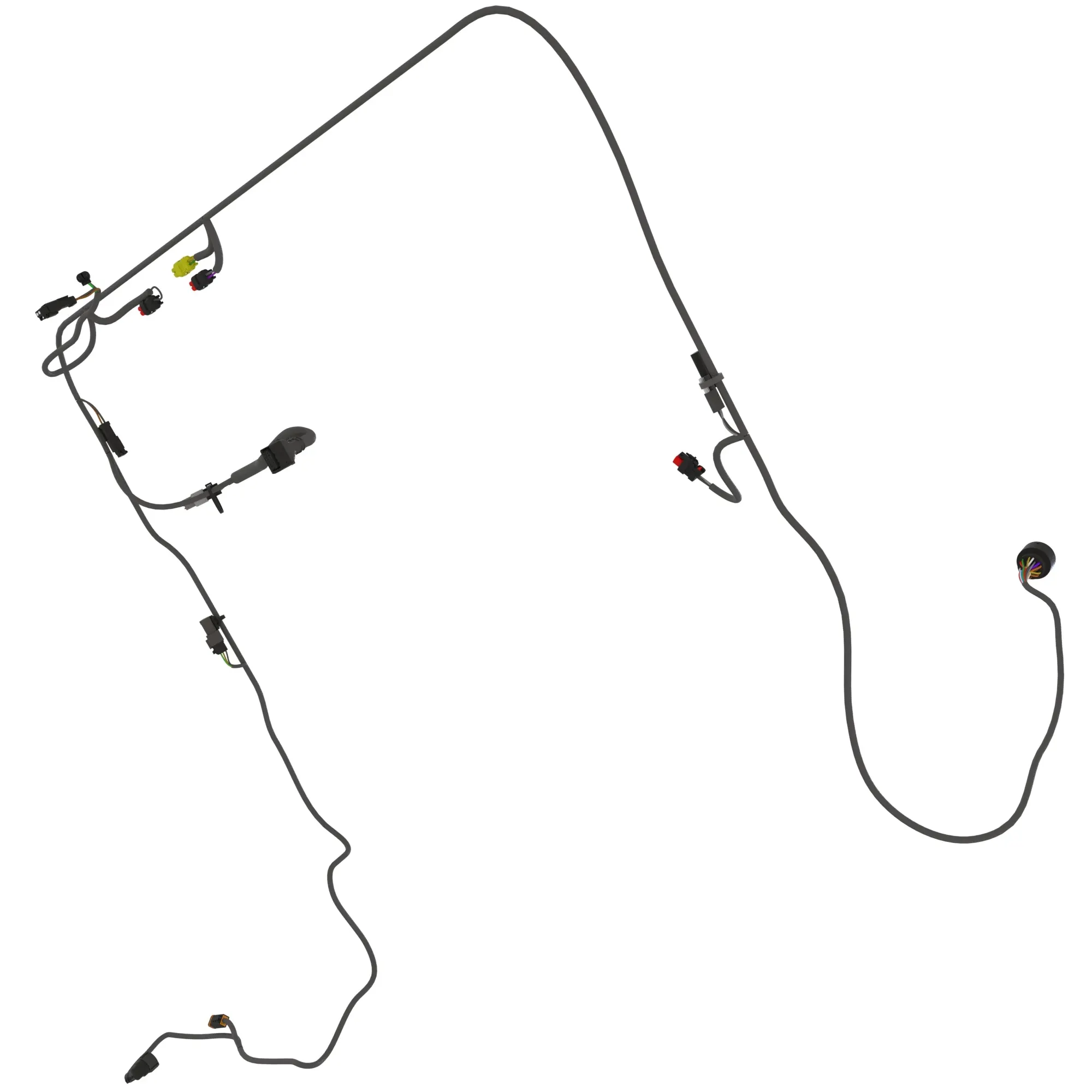 John Deere Baffle Wiring Harness - AT536319