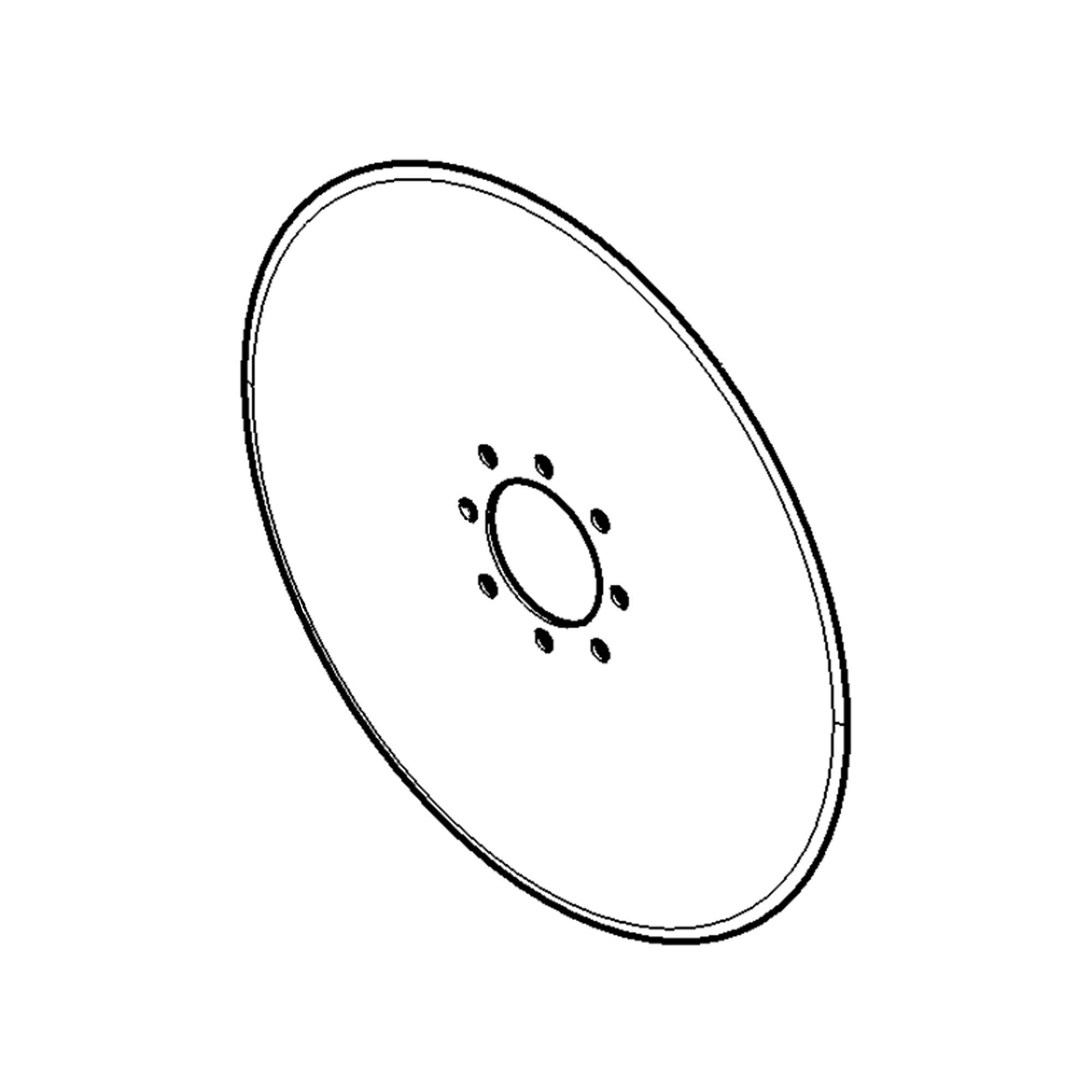 COULTER BLADE, 20" SMOOTH