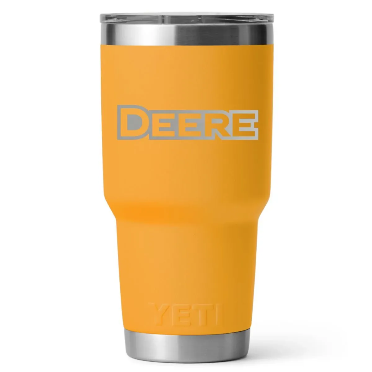 YETI® 30 oz. Rambler® Tumbler with MagSlider Lid - John Deere Construction Yellow