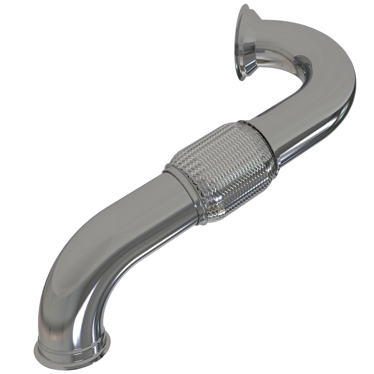 Exhaust Pipe, With Bellow, 9L FT4 T