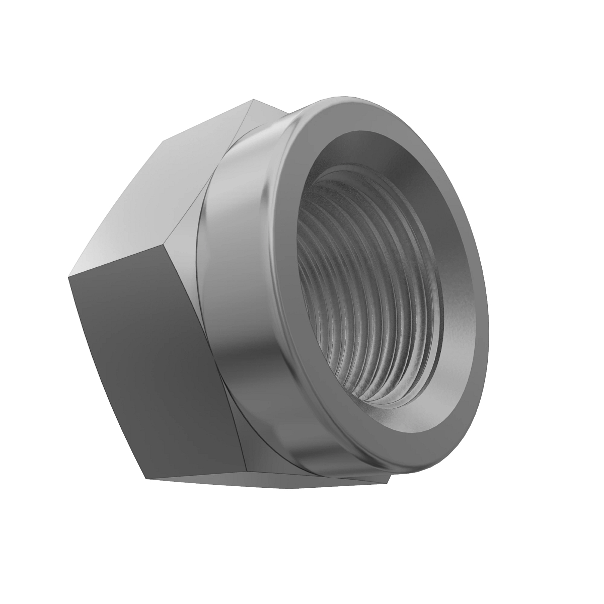 John Deere Hexagonal Lock Nut, M18 - 14M7333