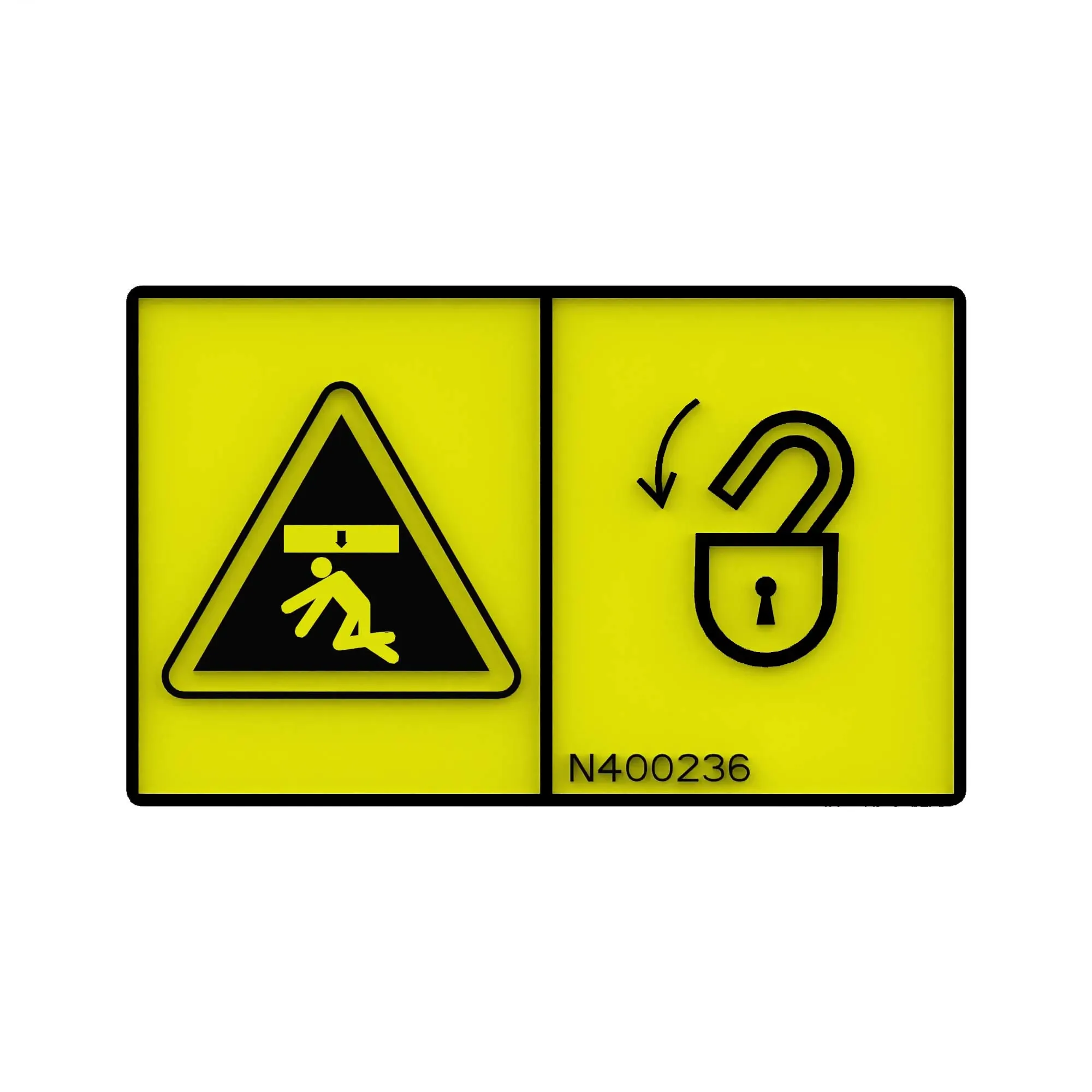 John Deere Safety Sign - N400236
