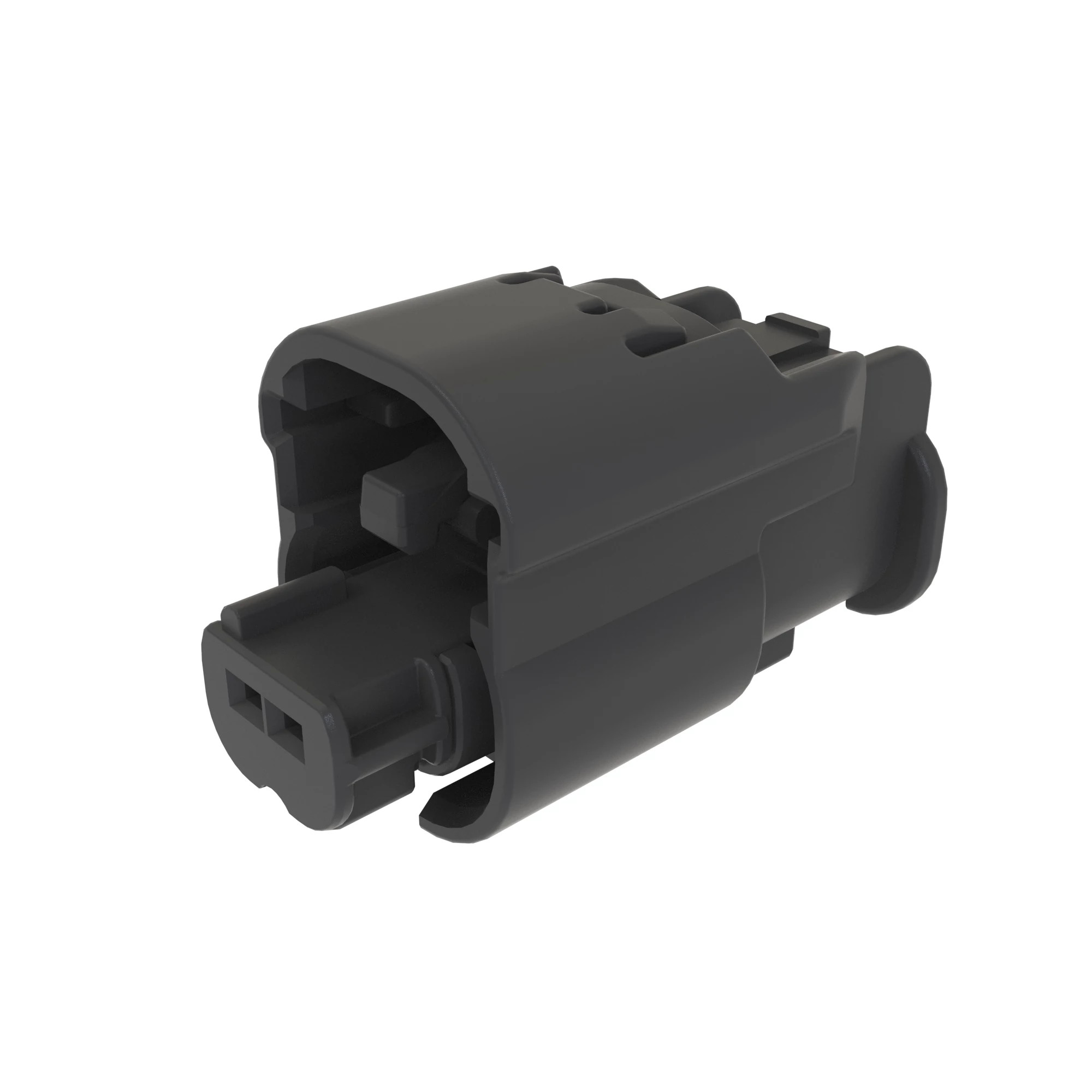 CONN TYCO MCON 2W MS BLK PLSTC