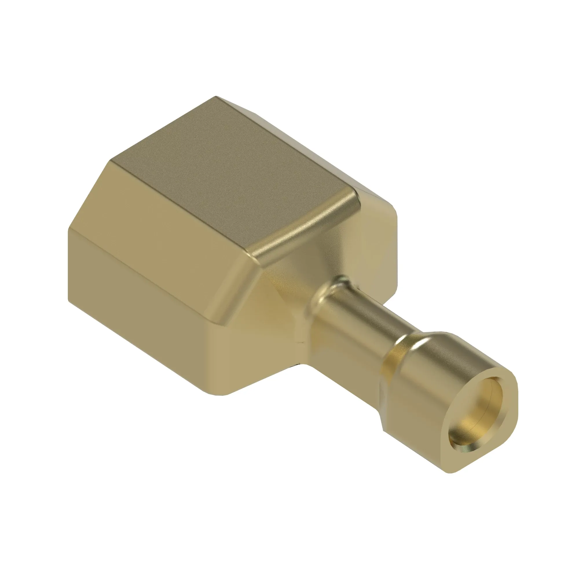 John Deere Red External Electrical Connector Terminal - 57M14448