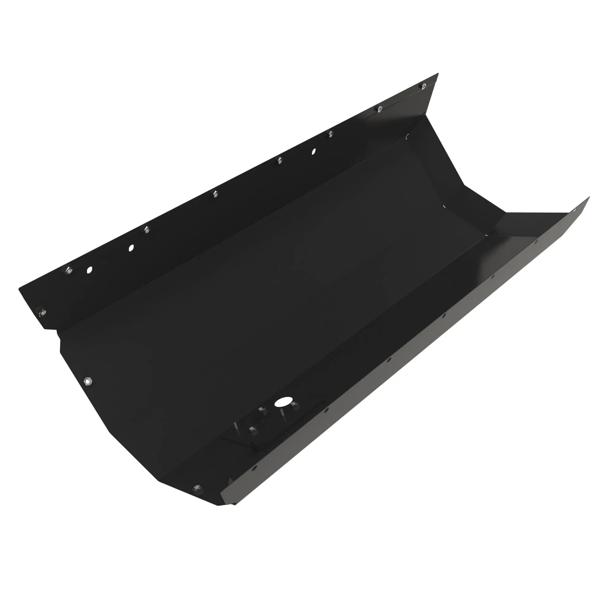 Front cover for exhaust shielding