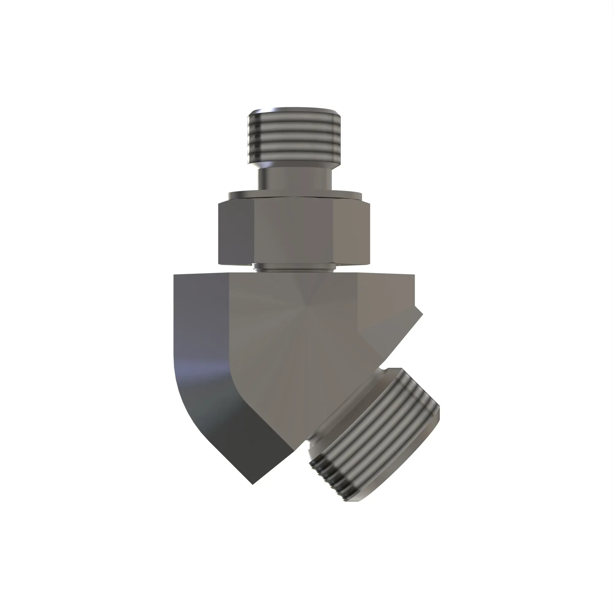 45 DEG ADJ STUD ELBOW (SDE45), ORFS