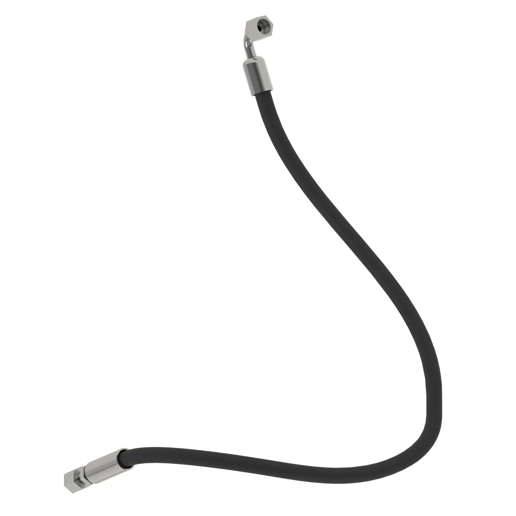 John Deere Proportionator Motor Case Drain Hydraulic Hose - AH226618