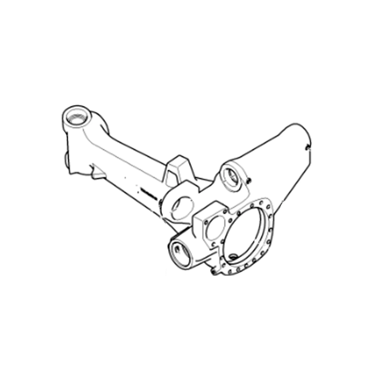 Axle Housing-Long With Bus
