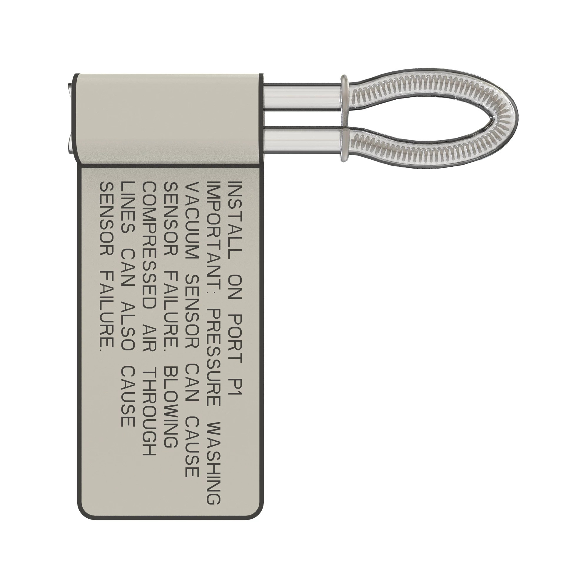 TUBE ASSEMBLY WITH A U SHAPED TUBE AND S CLIP