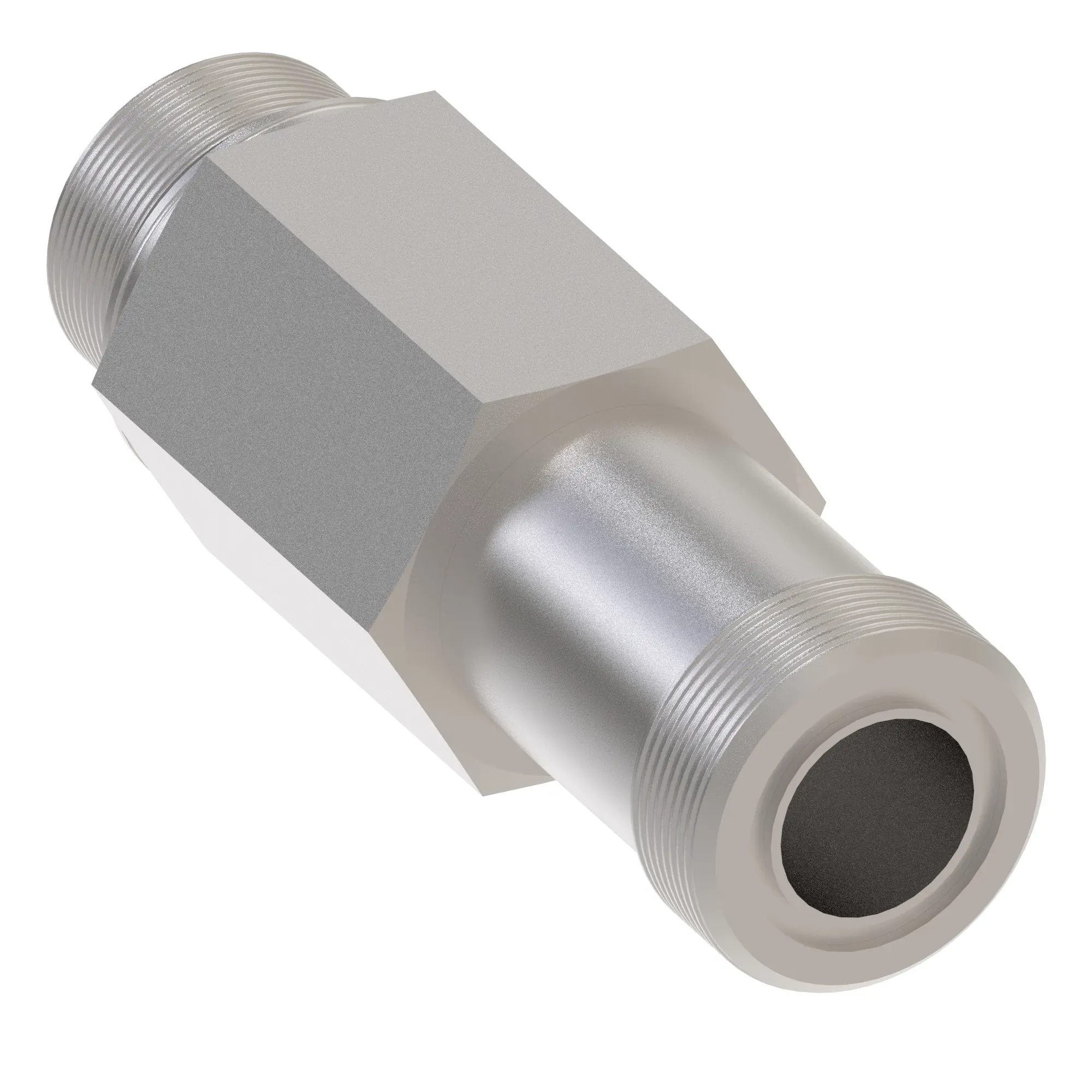 John Deere Long Stud Straight Bulkhead Adapter Fitting - KK56400