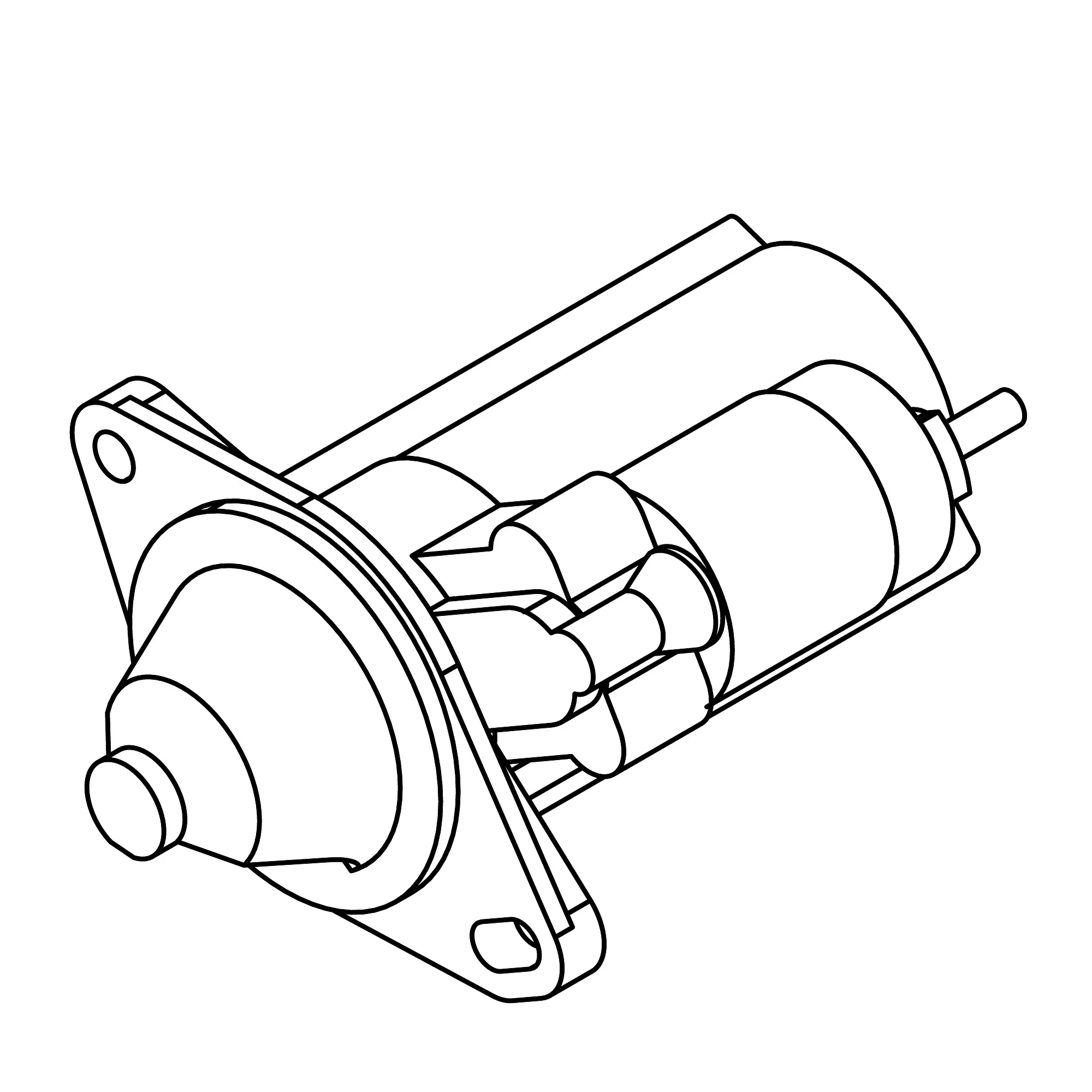 John Deere Starter Motor - AUC20461