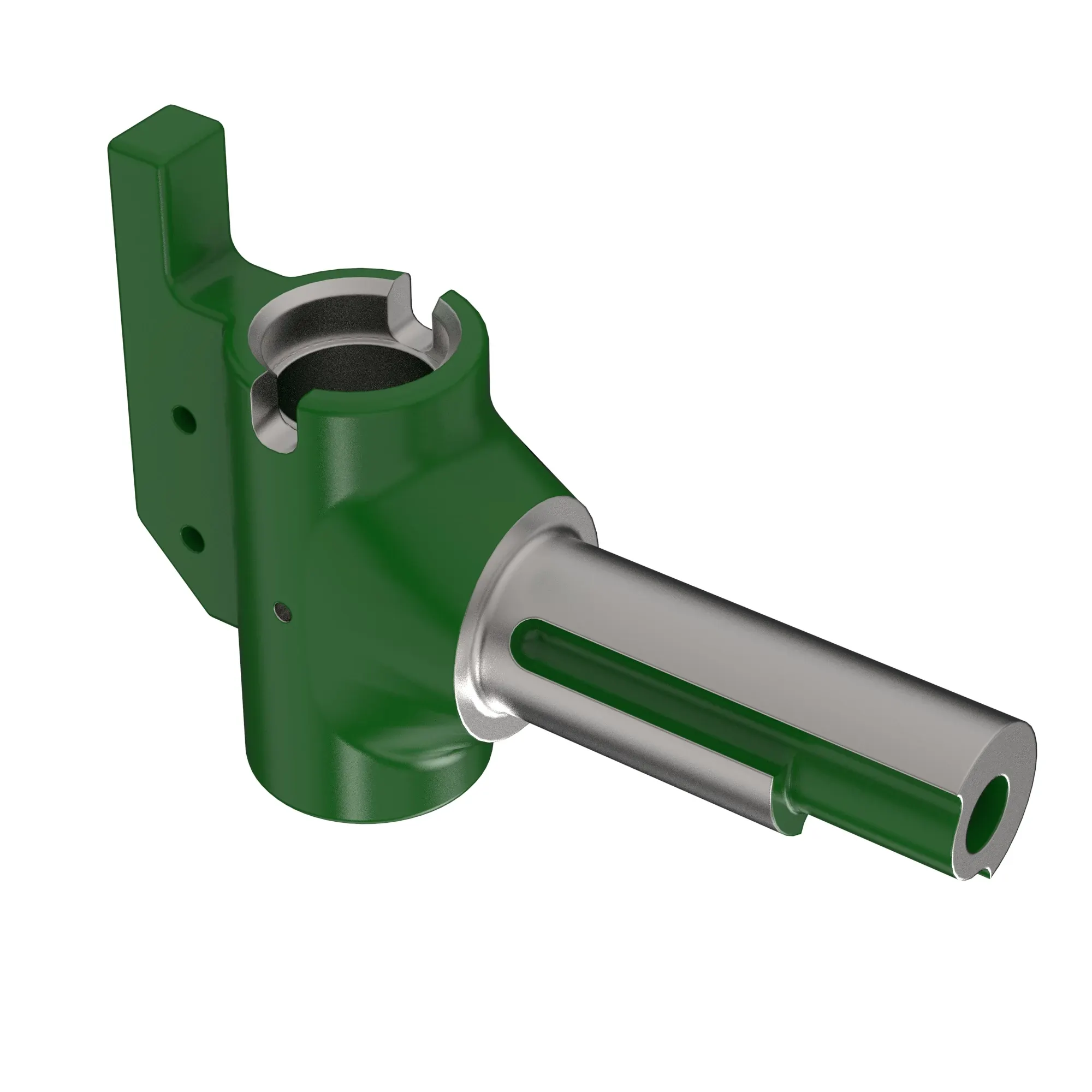 John Deere Right Side Kingpin with Bushings Housing - AXE69435