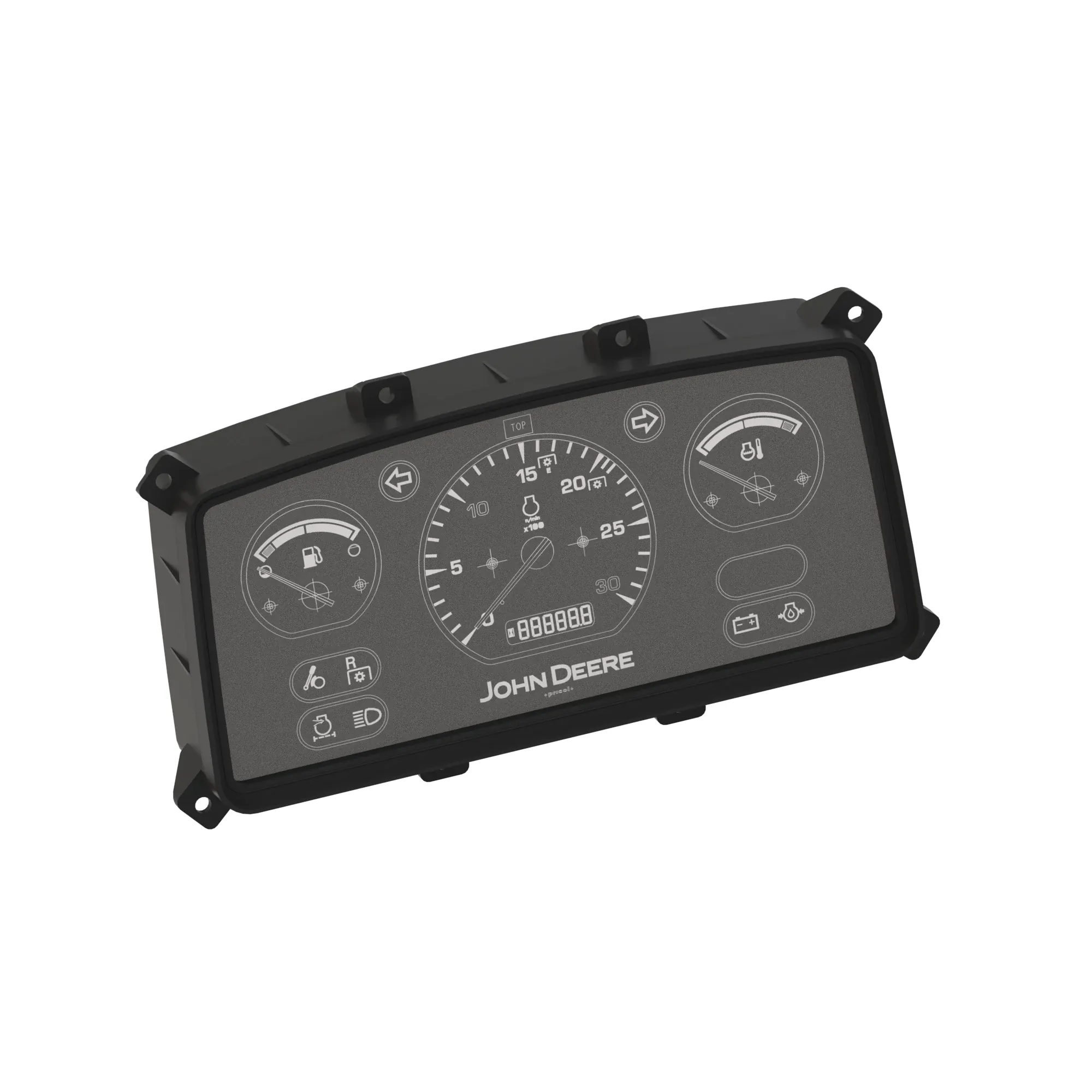 INSTRUMENT CLUSTER, 5D BELOW 50HP F