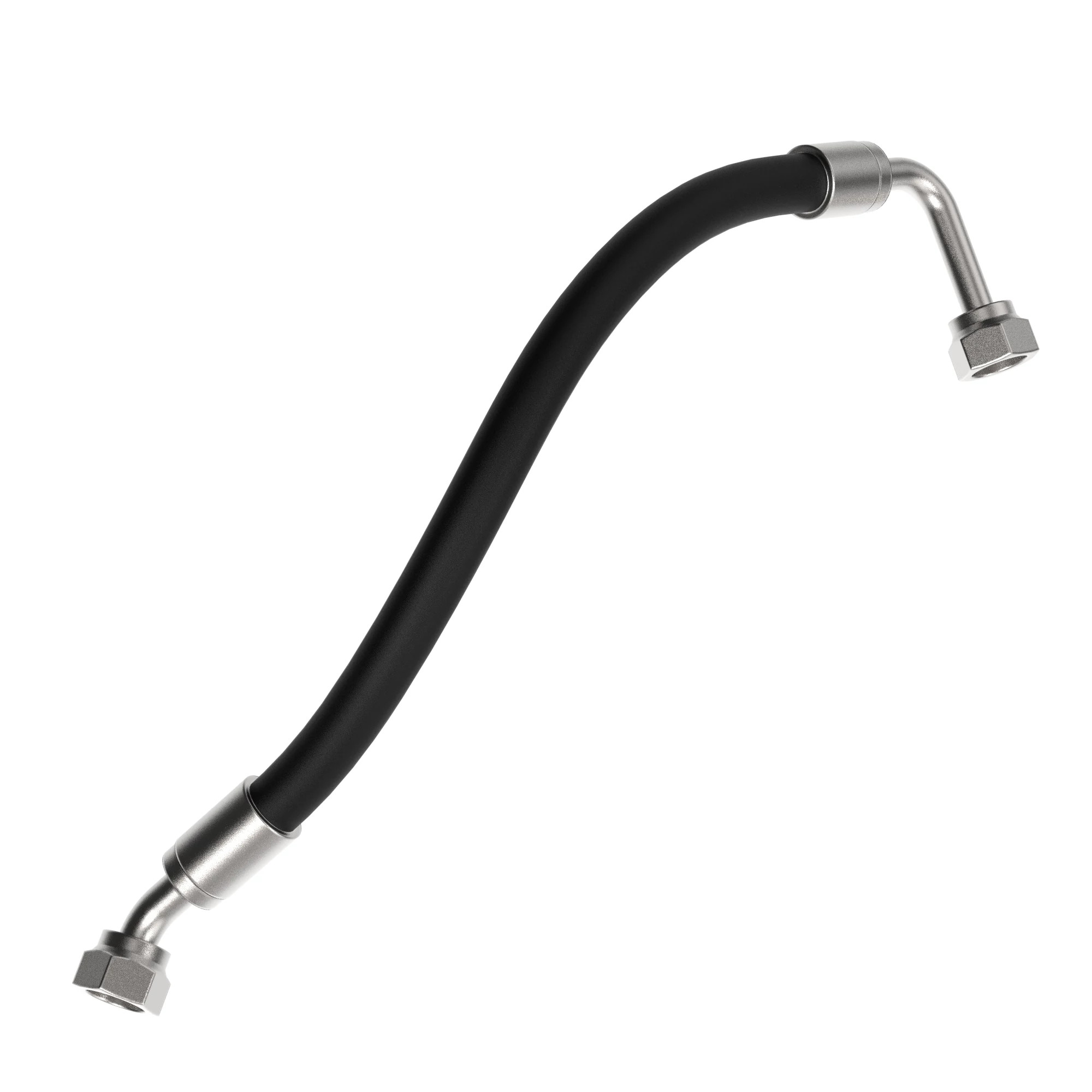 John Deere Brake Valve Load Sense Hydraulic Hose - RE581305