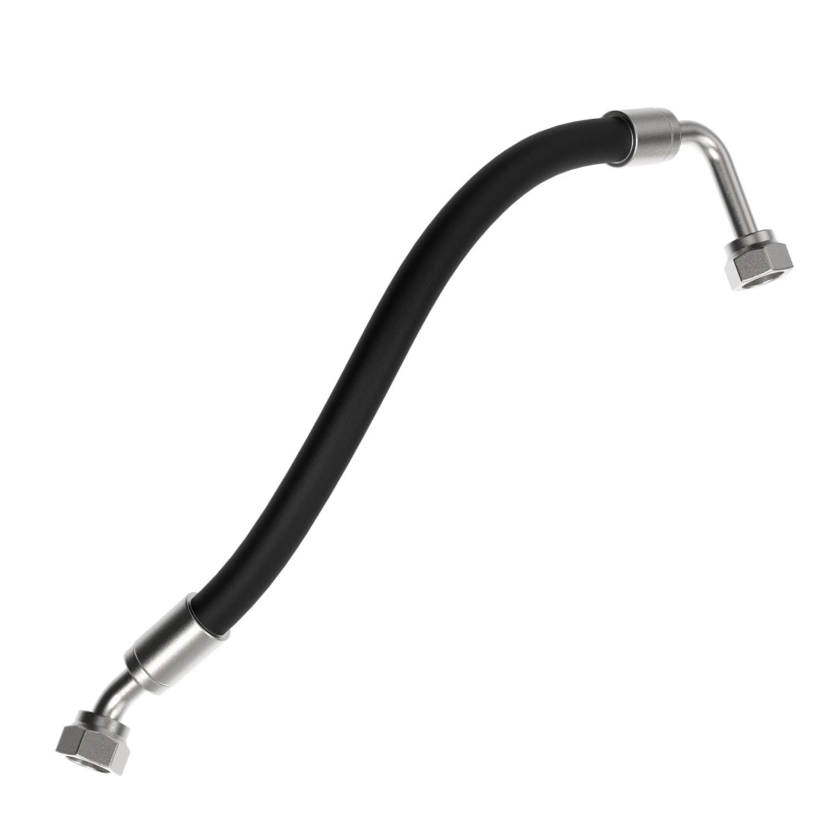 John Deere Brake Valve Load Sense Hydraulic Hose - RE581305