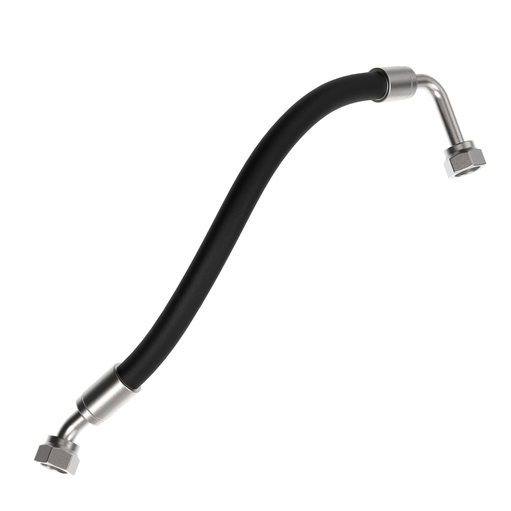 John Deere Brake Valve Load Sense Hydraulic Hose - RE581305