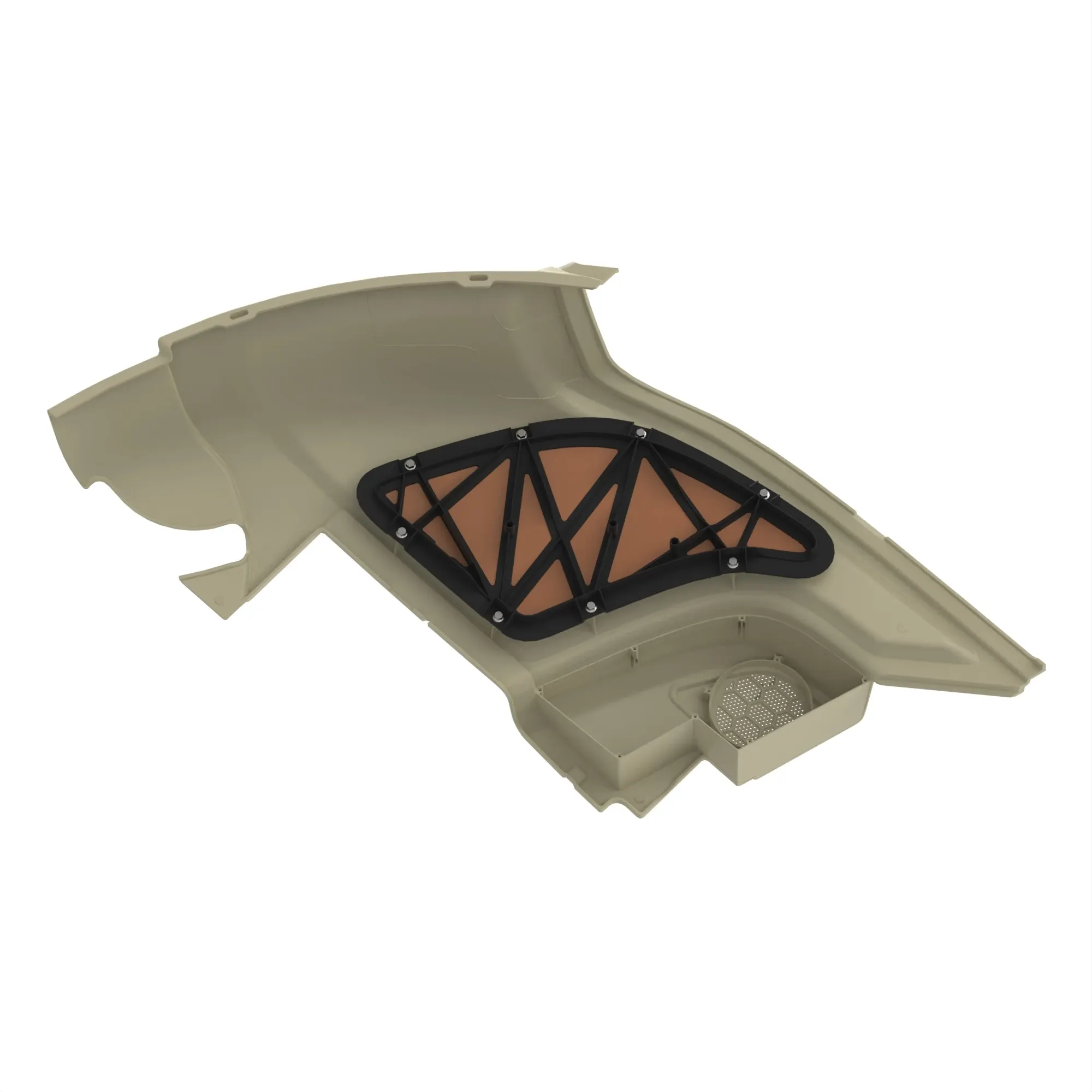 COVER, COVER, LH FENDER, CAB