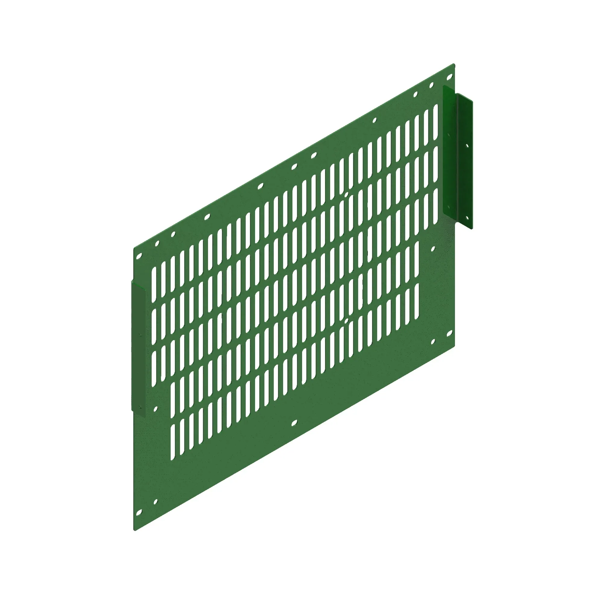 John Deere Access Lid Front Screen Plate - KK34648