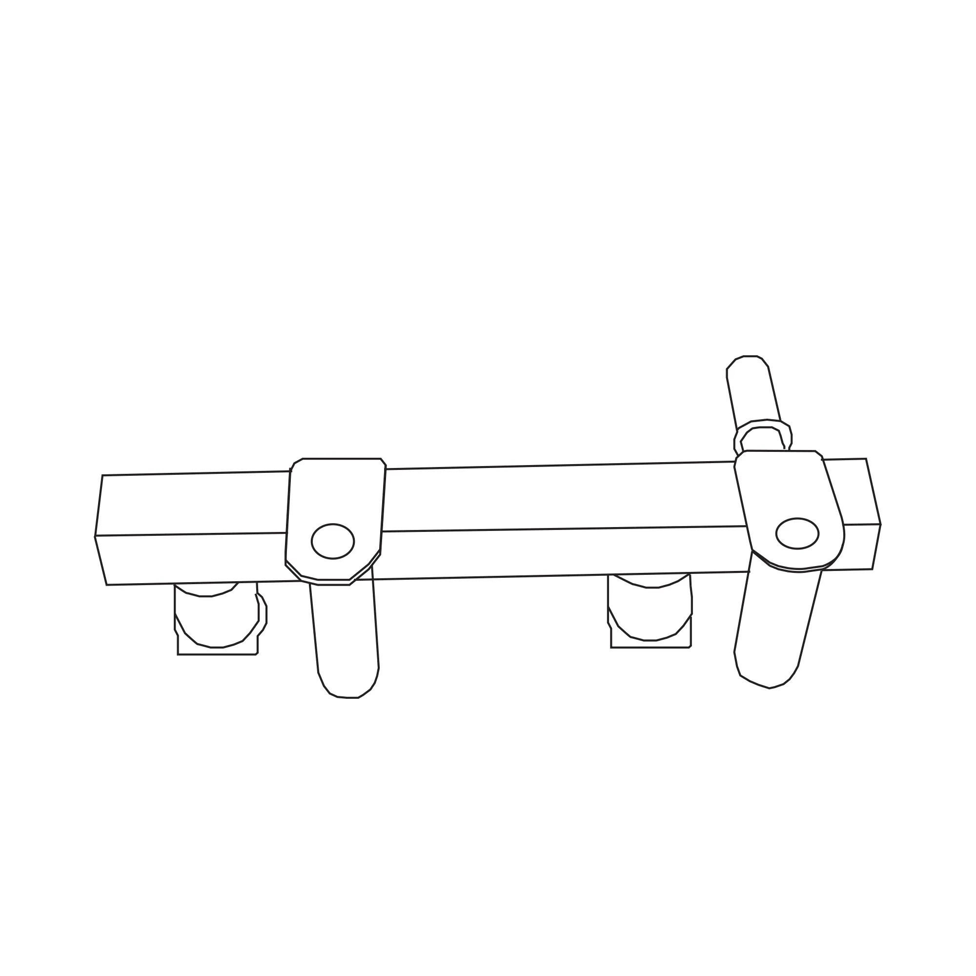 John Deere Fuel Rail - MIA13200