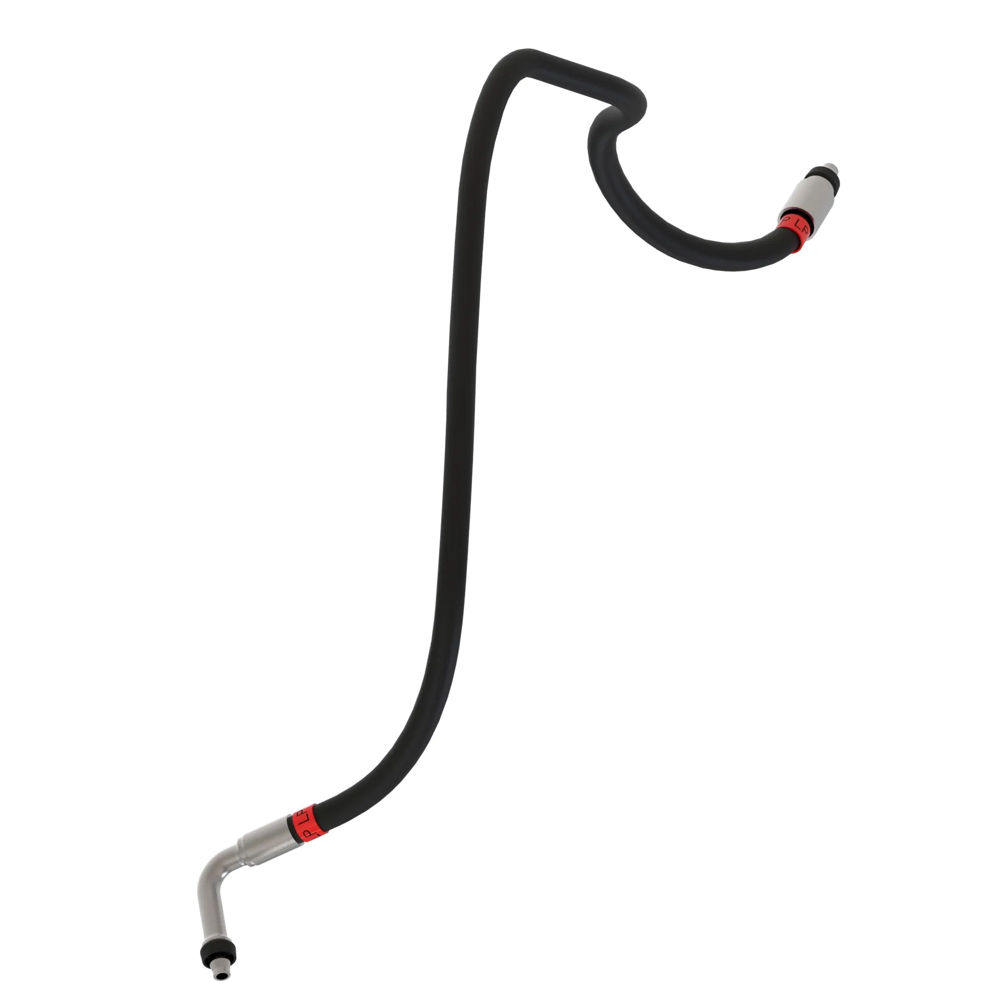 John Deere Left Controller Port P Hydraulic Hose - AT370707