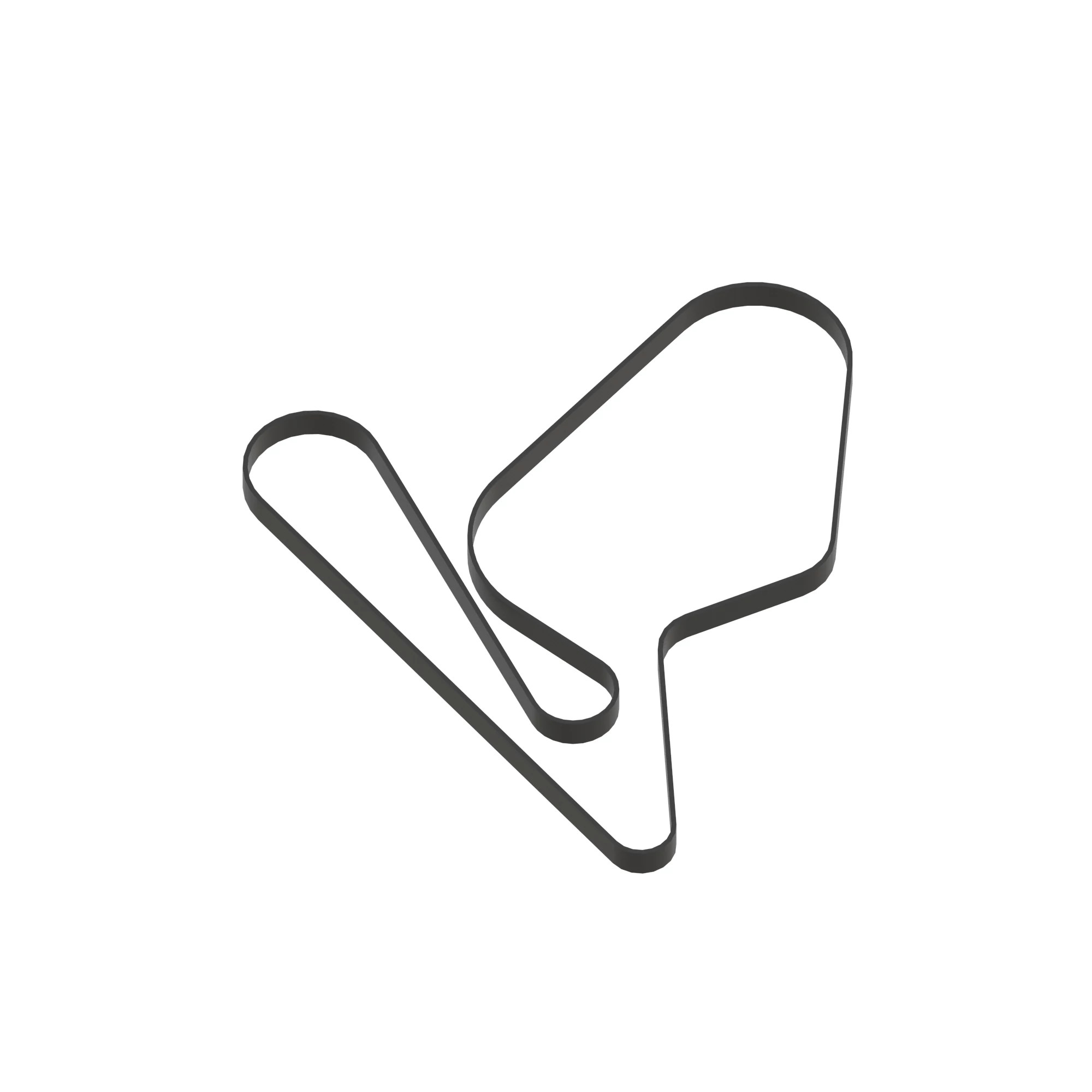 John Deere Air Conditioner Compressor PK Section V-Belt - T370705