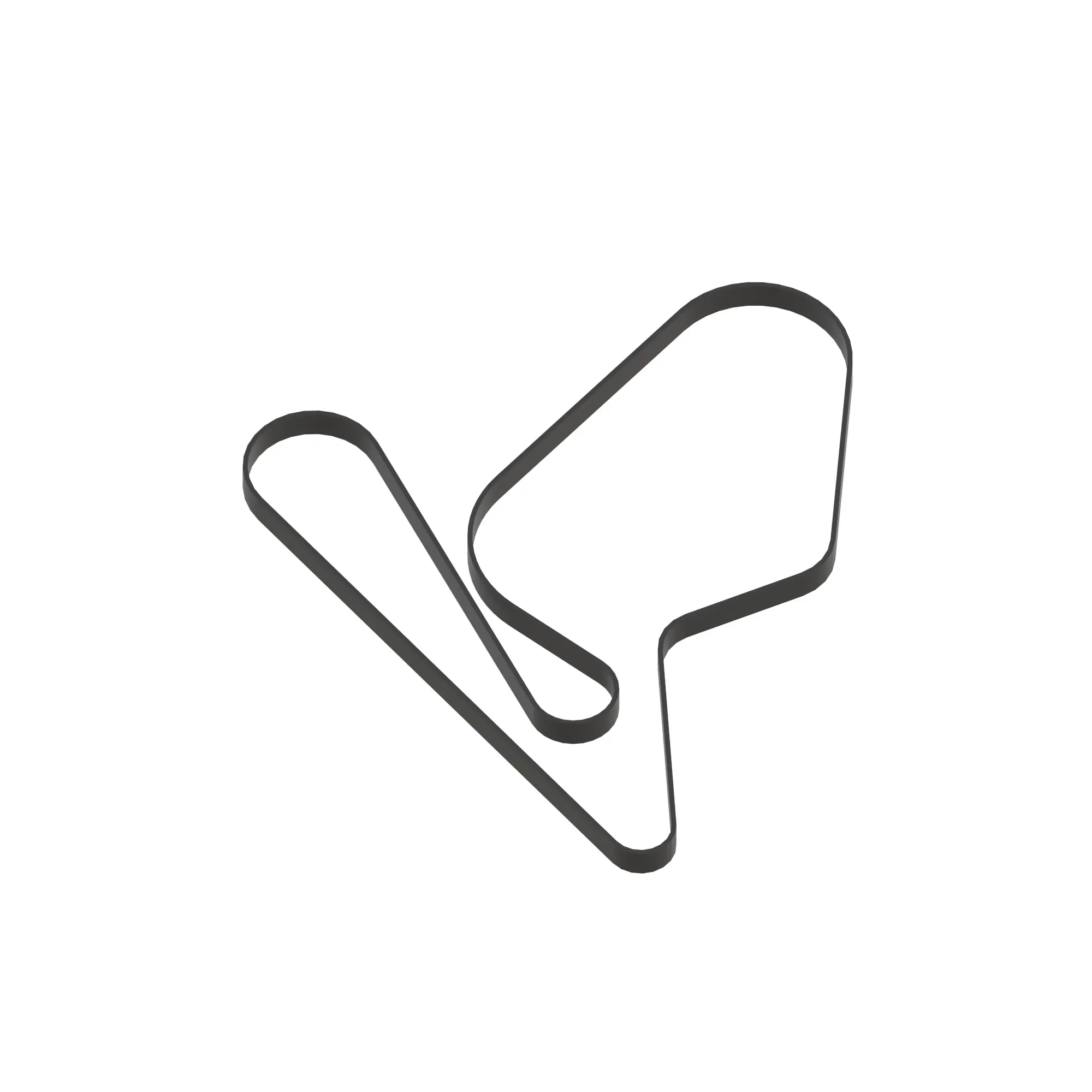 John Deere Air Conditioner Compressor PK Section V-Belt - T370705