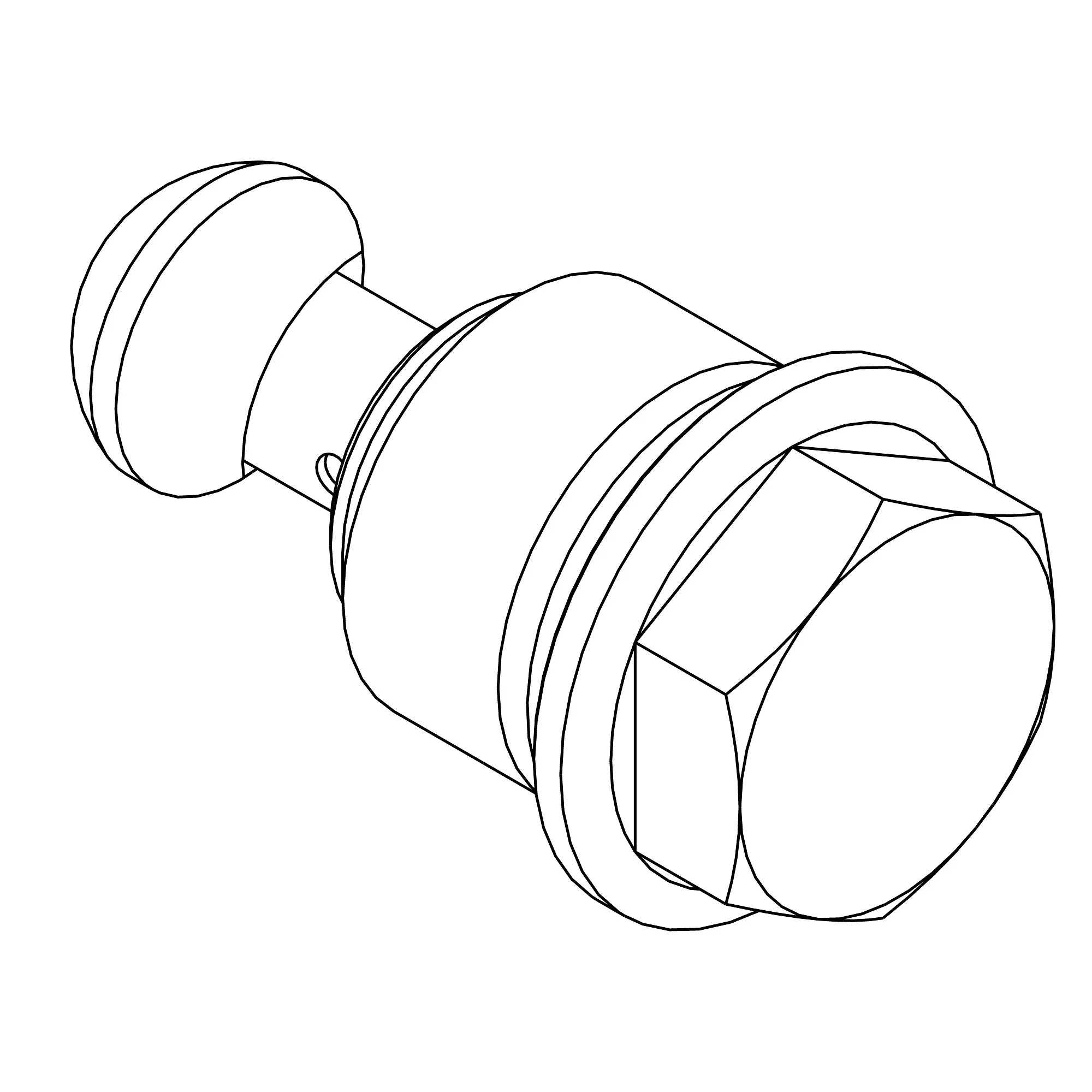 John Deere Anti Cavitation Check Valve - AT424865