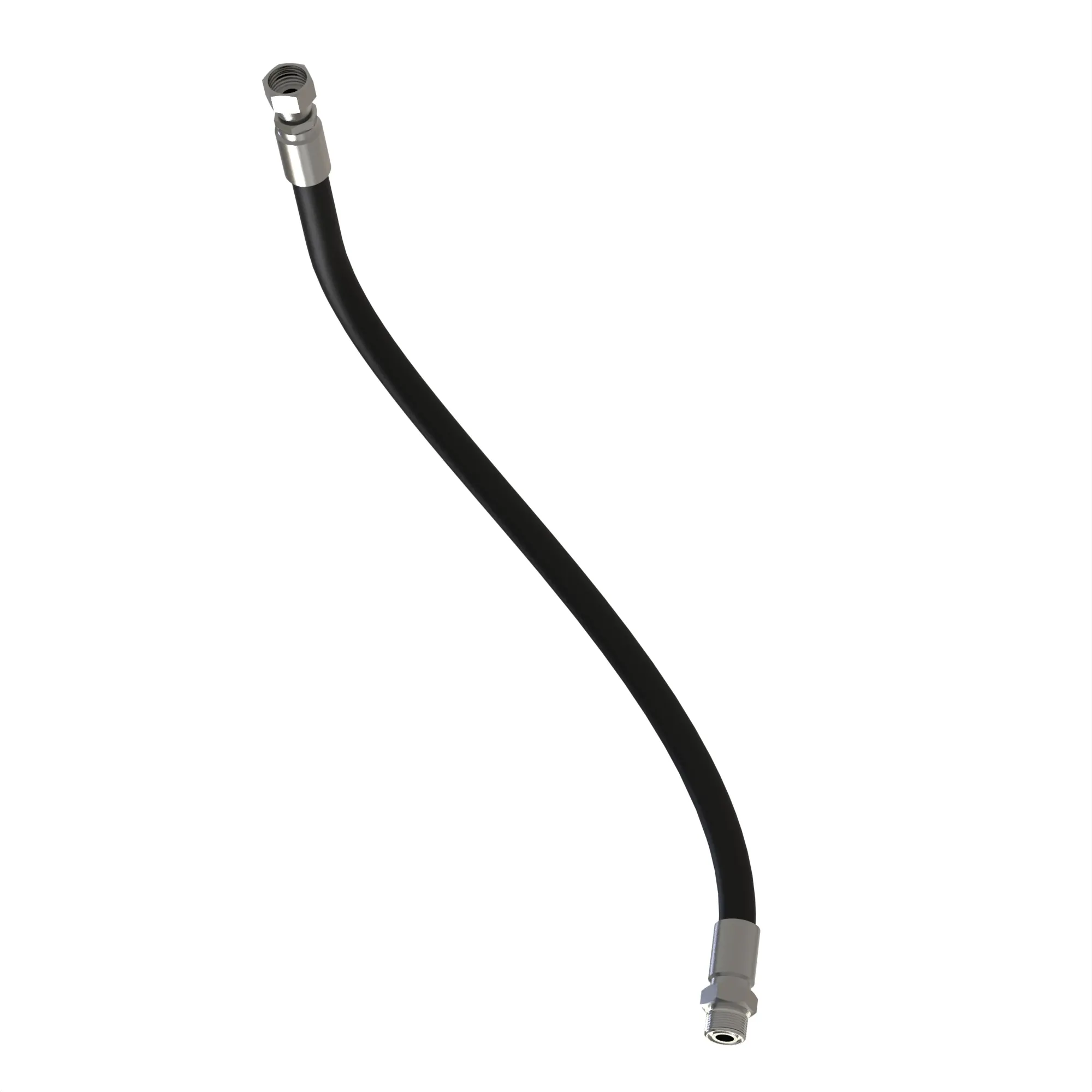 John Deere Feeder House Variable Drive Hydraulic Hose - AH131332