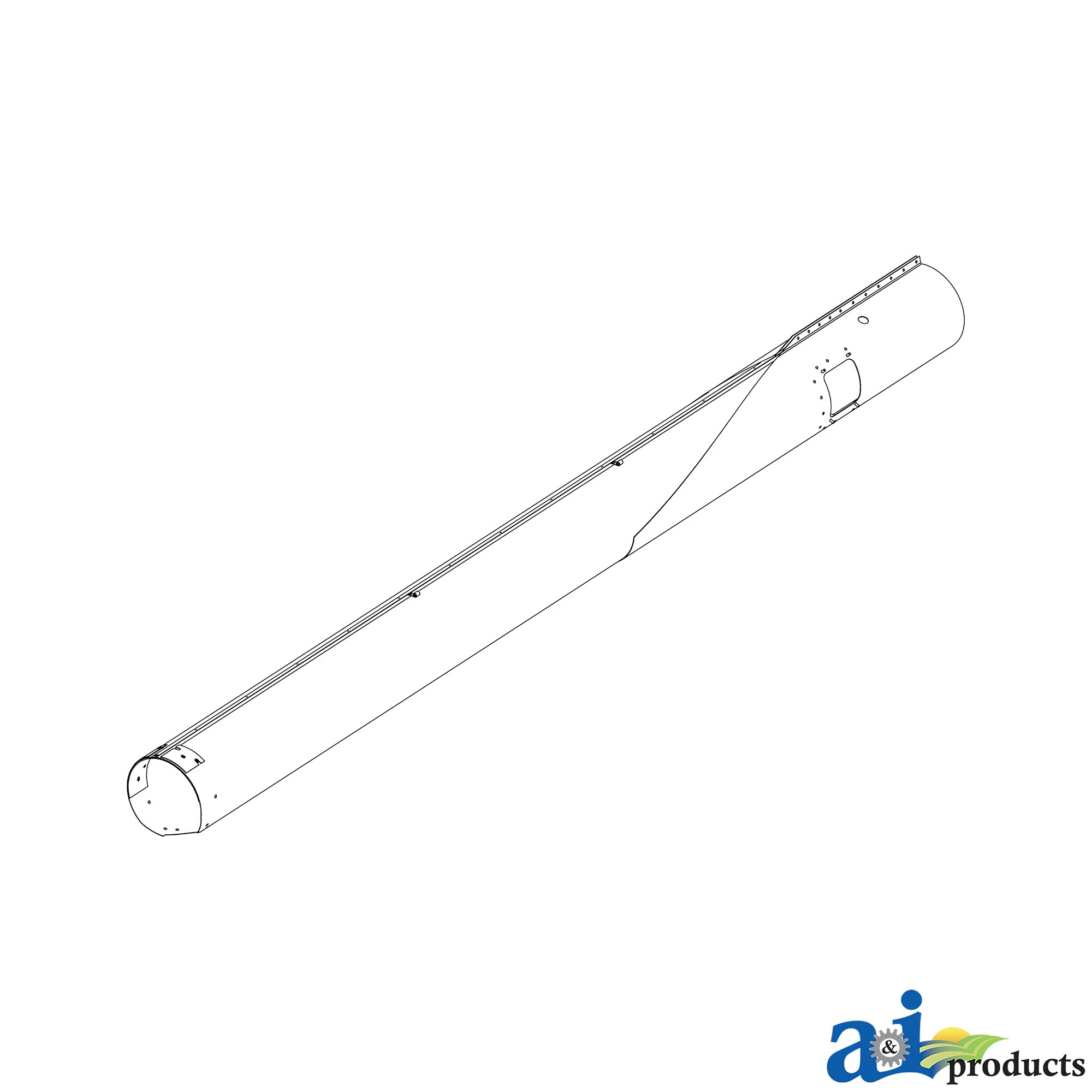 A&I Products Unloading Auger Tube Housing - A-AH210023