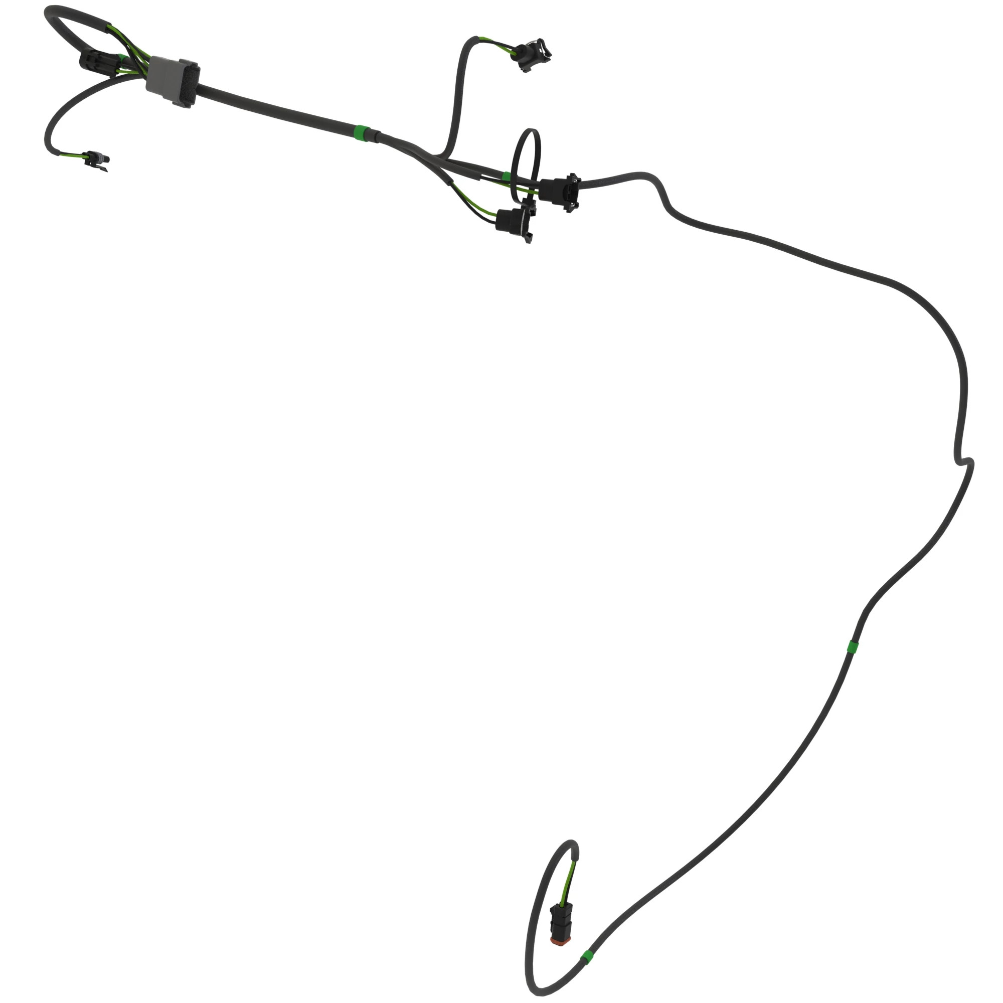 John Deere Multifunctional Controller Field Kit Wiring Harness - AT443439