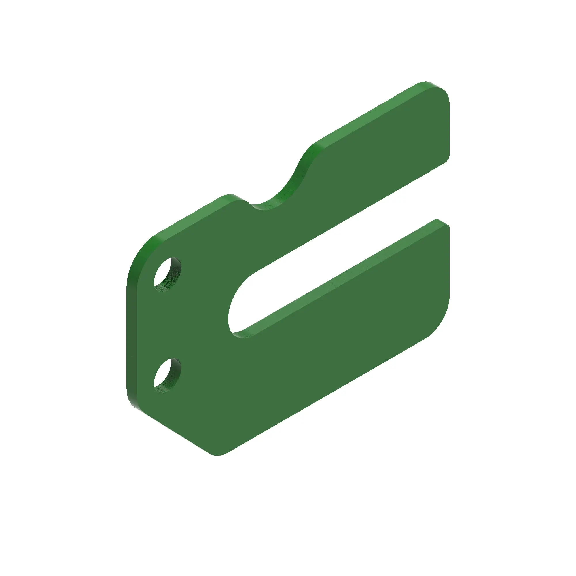 John Deere Baler Lock Shaft Support Plate - KK77065
