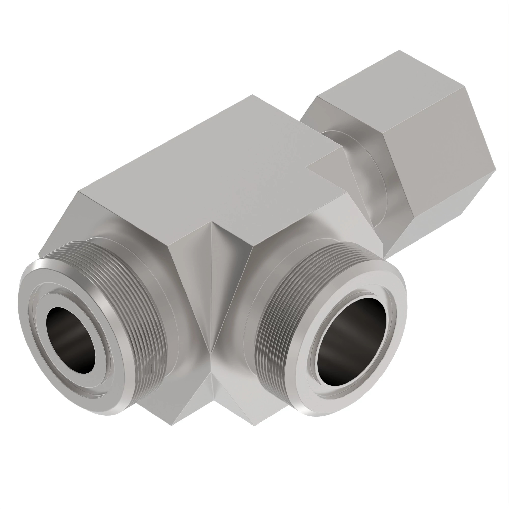 SWIVEL RUN TEE,O-RING FSF